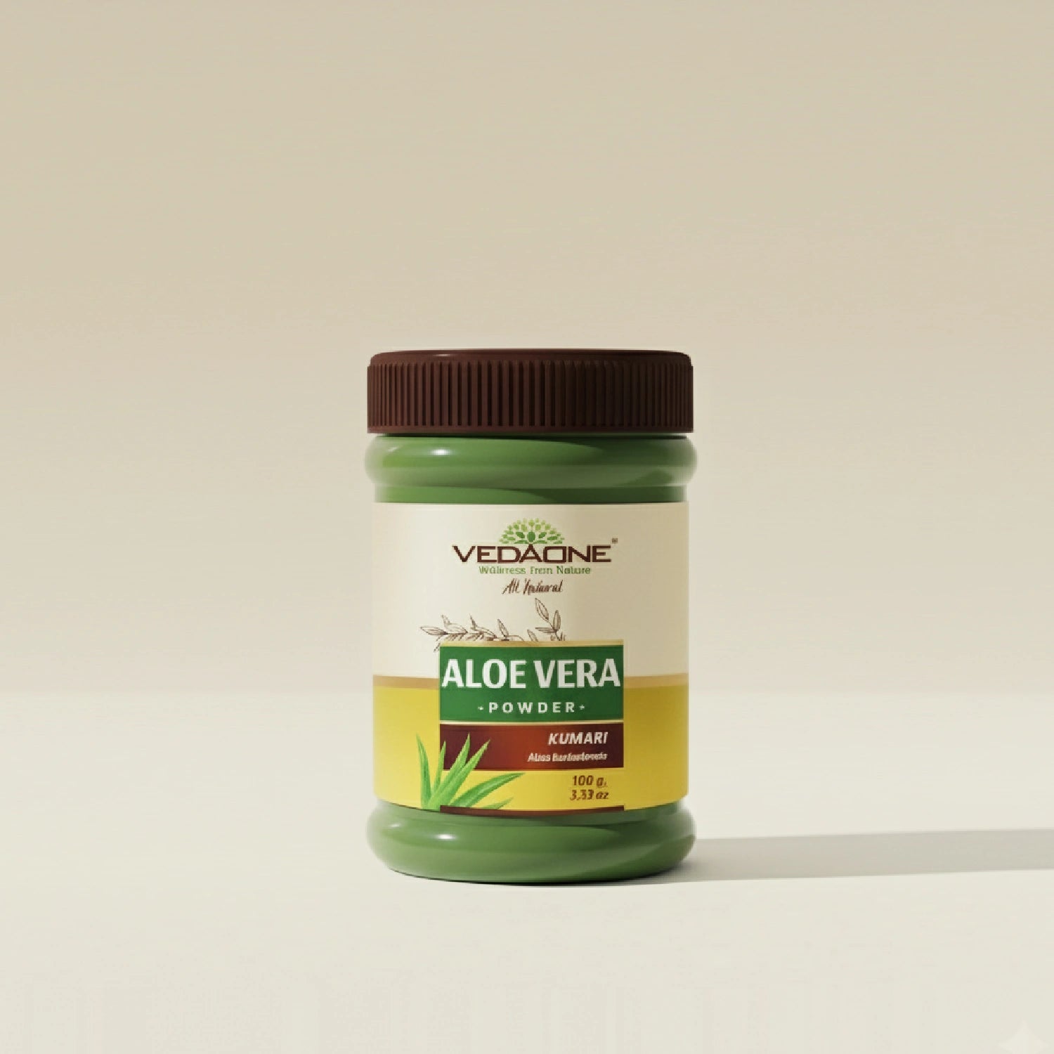 Vedaone Aloe Vera Powder 100 g | Natural Aloe Vera for Digestive, Skin & Daily Wellness Support