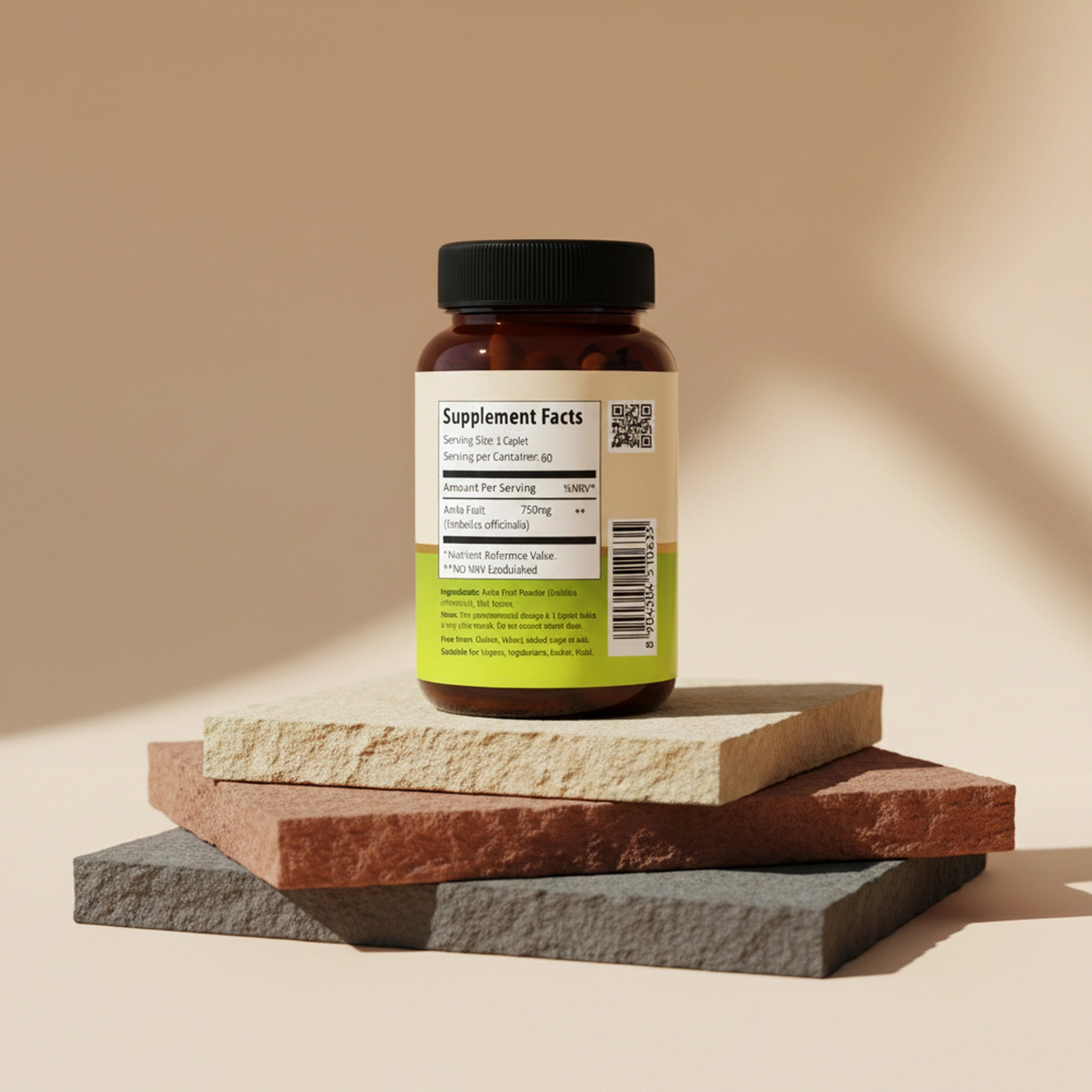 Vedaone Amla 60 Caplets | Natural Antioxidant, Immunity & Digestive Wellness Support