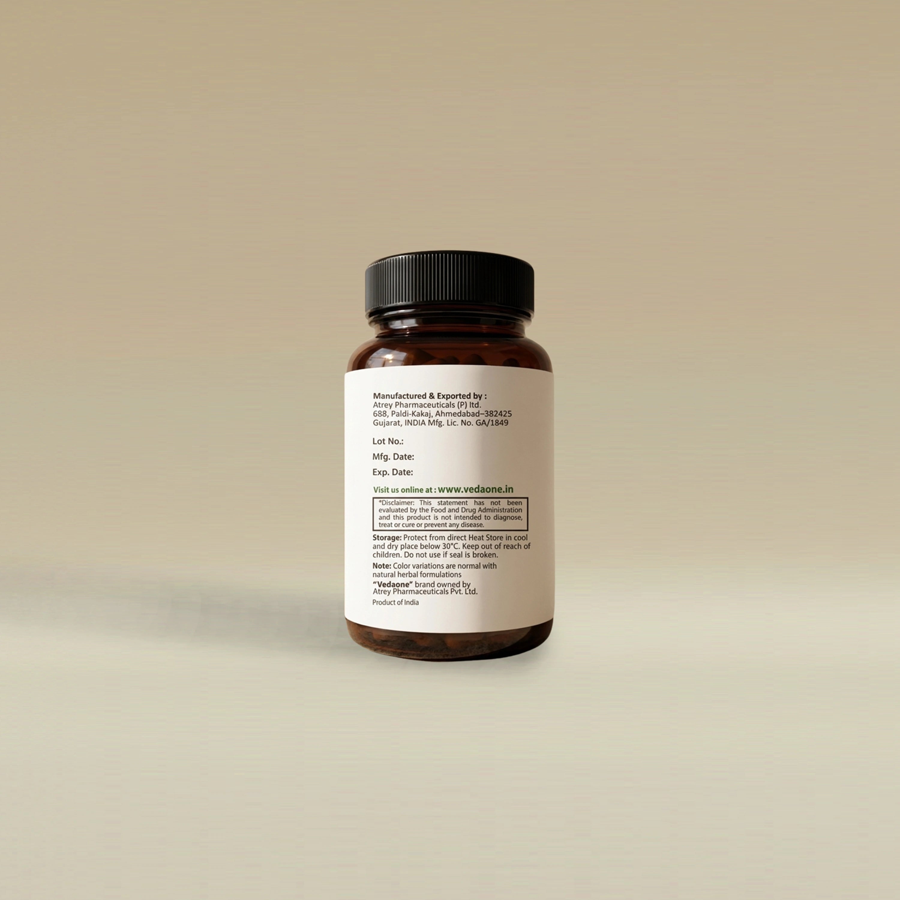 Vedaone Amla 60 Veg Capsules | Emblica officinalis for Immunity, Antioxidant & Digestive Support