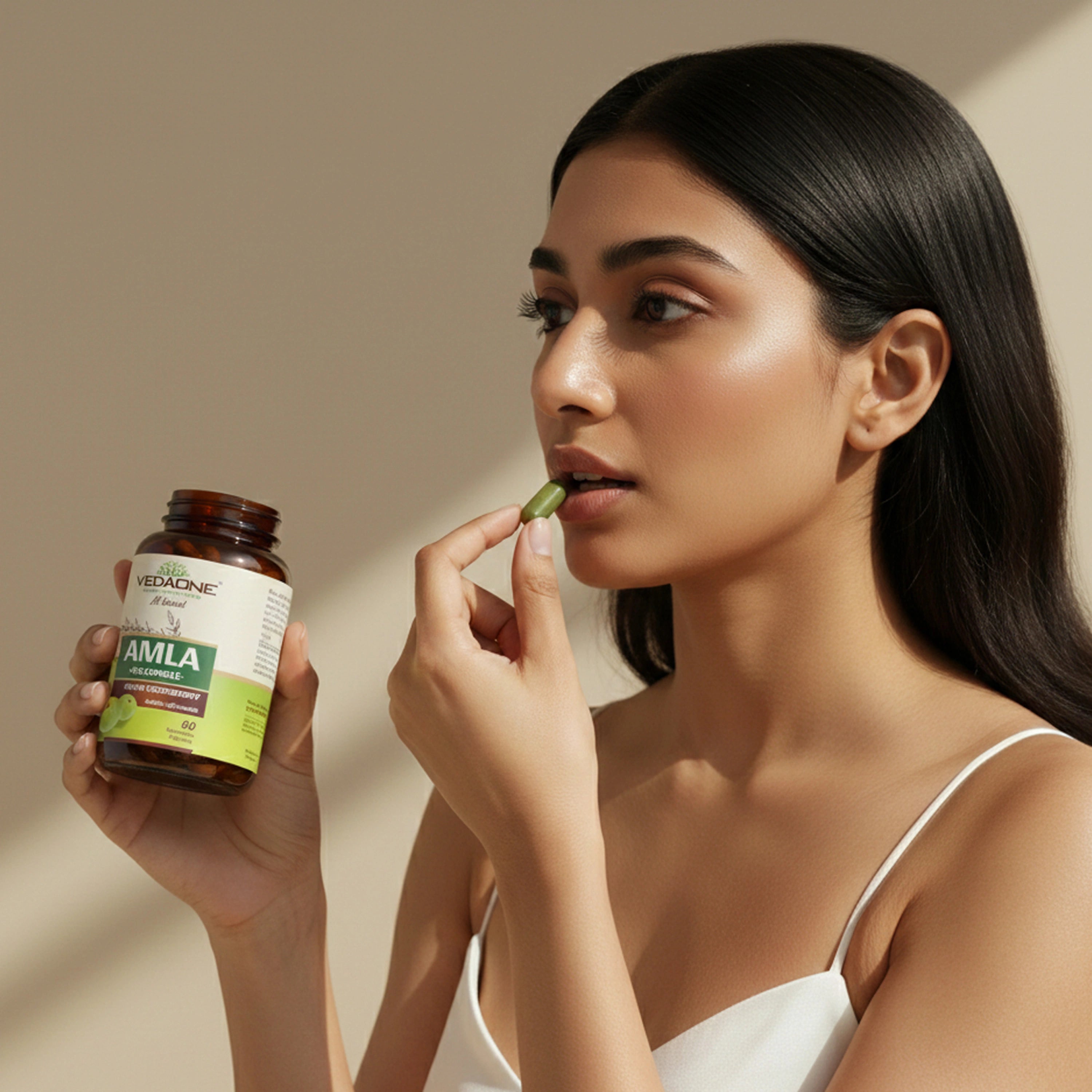 Vedaone Amla Capsules – 60 Capsules | Natural Indian Gooseberry for Daily Wellness