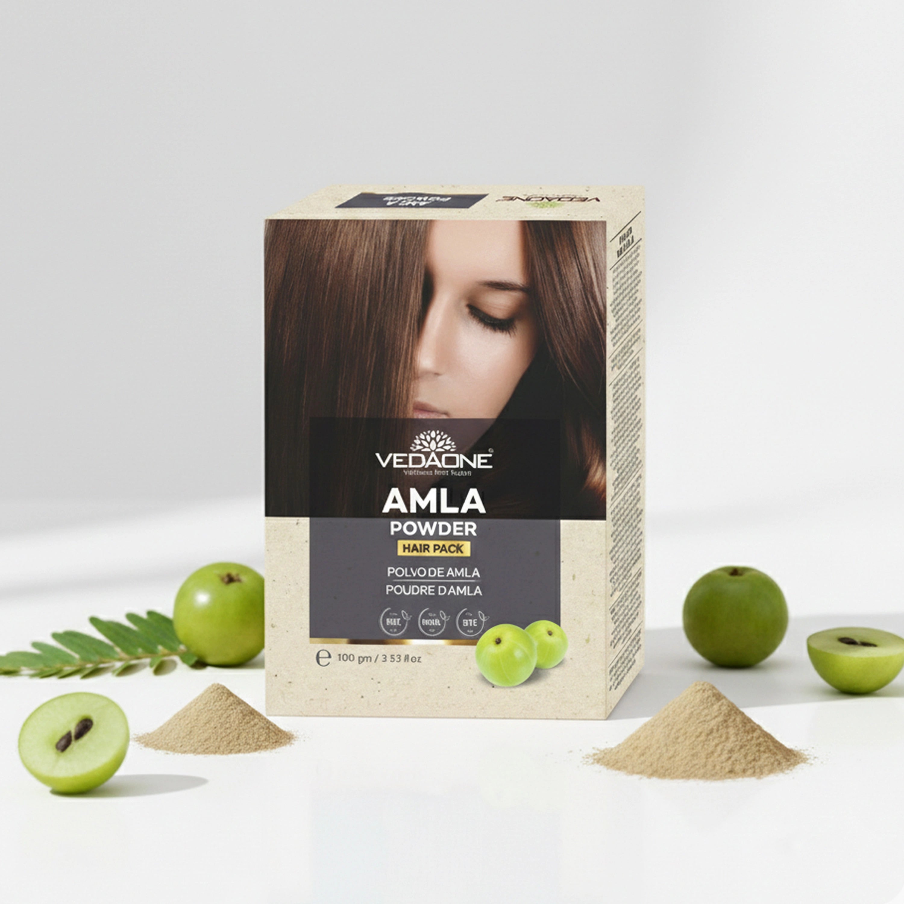 Vedaone Amla Powder Hair Pack – 100 g | Natural Hair Care & Scalp Refresh Formula