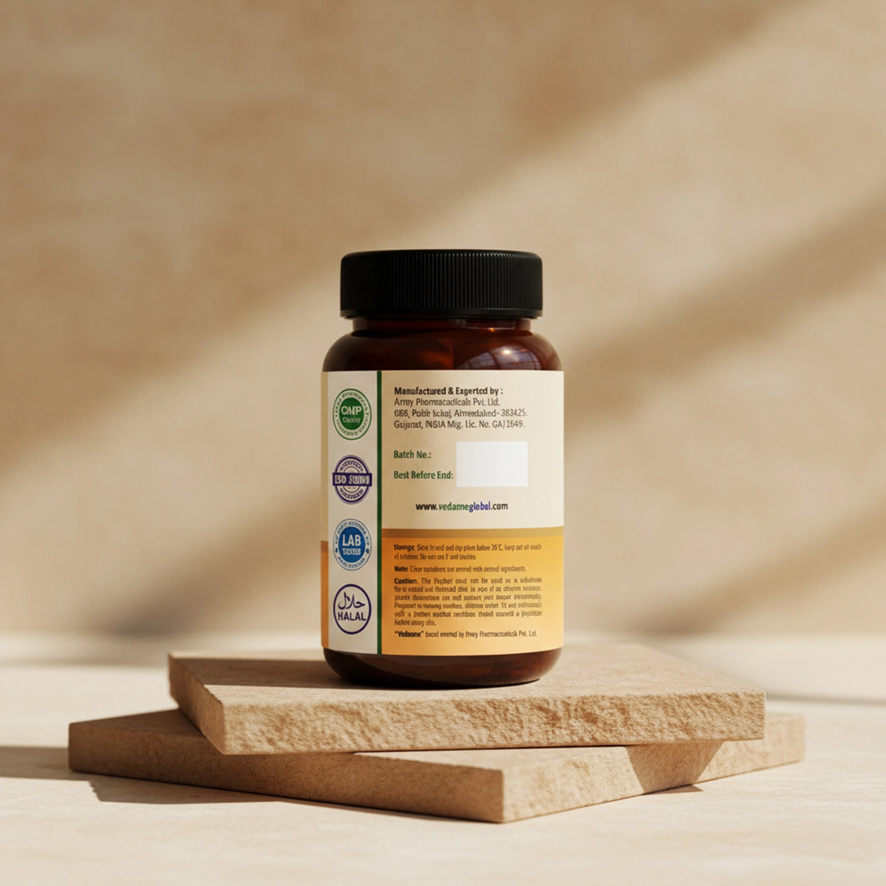 Vedaone Ashwagandha 60 Caplets | Herbal Support for Stress, Energy & Vitality