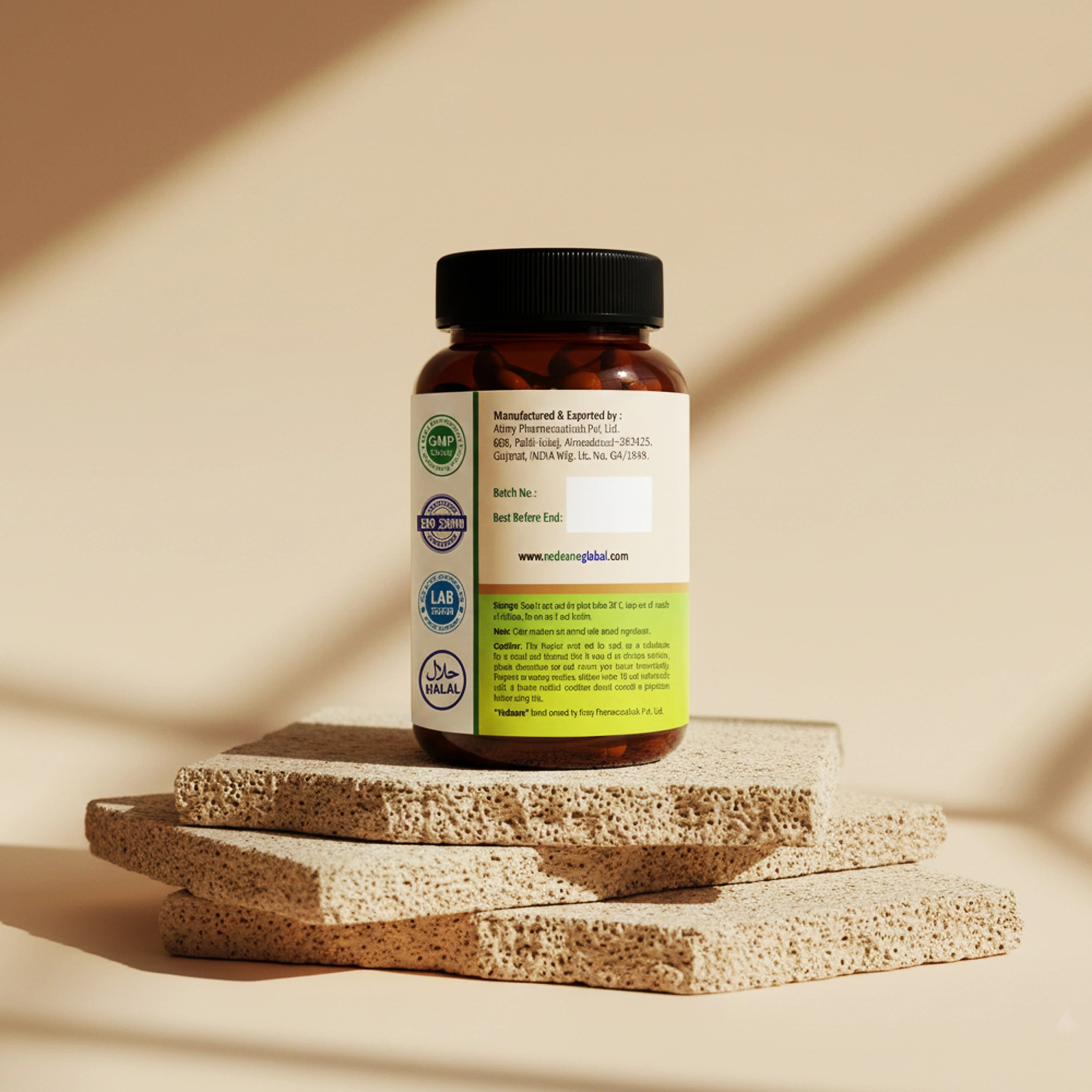 Vedaone Brahmi 60 Caplets | Herbal Support for Memory, Focus & Mental Clarity