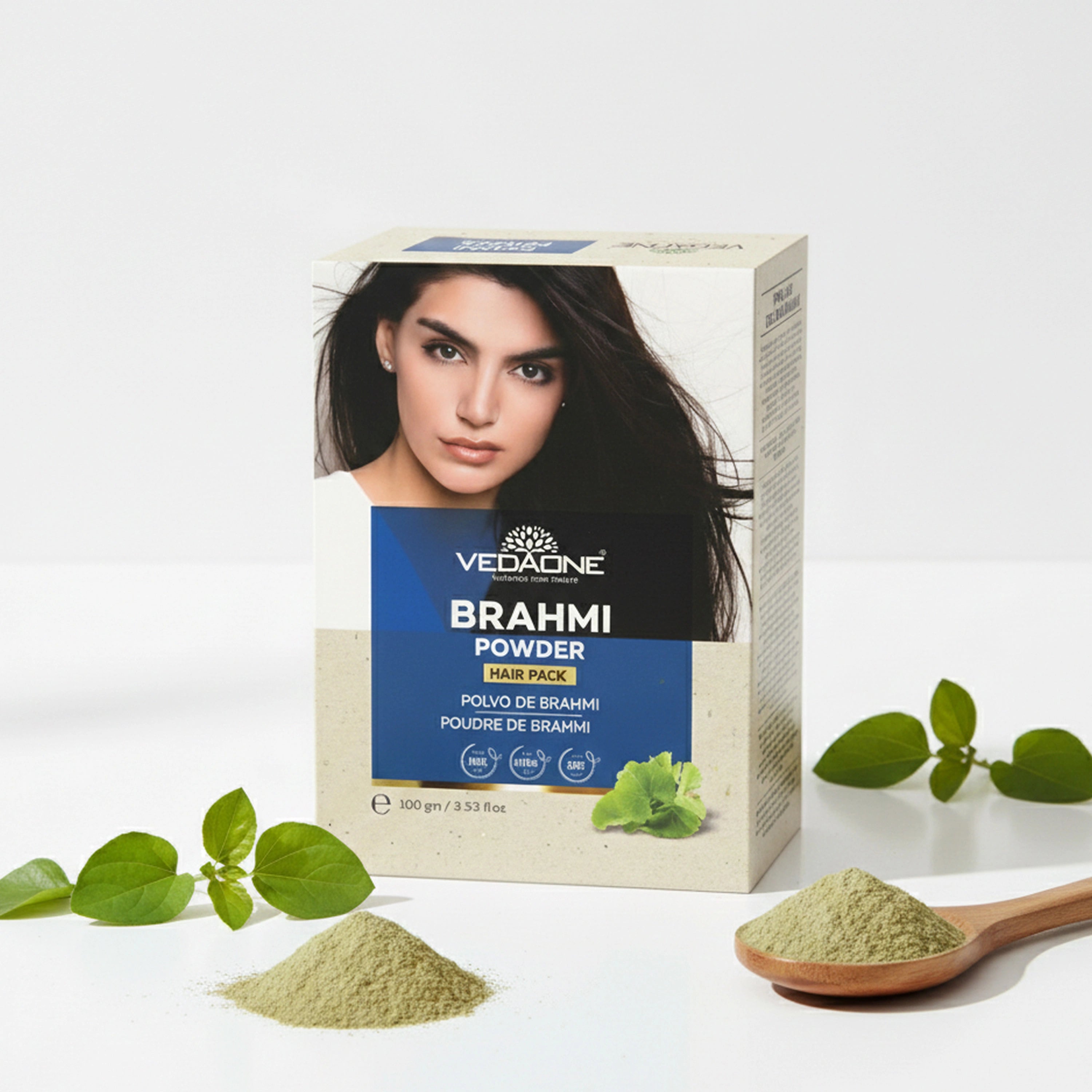 Vedaone Brahmi Powder Hair Pack – 100 g | Natural Hair Nourishing & Scalp Care Formula
