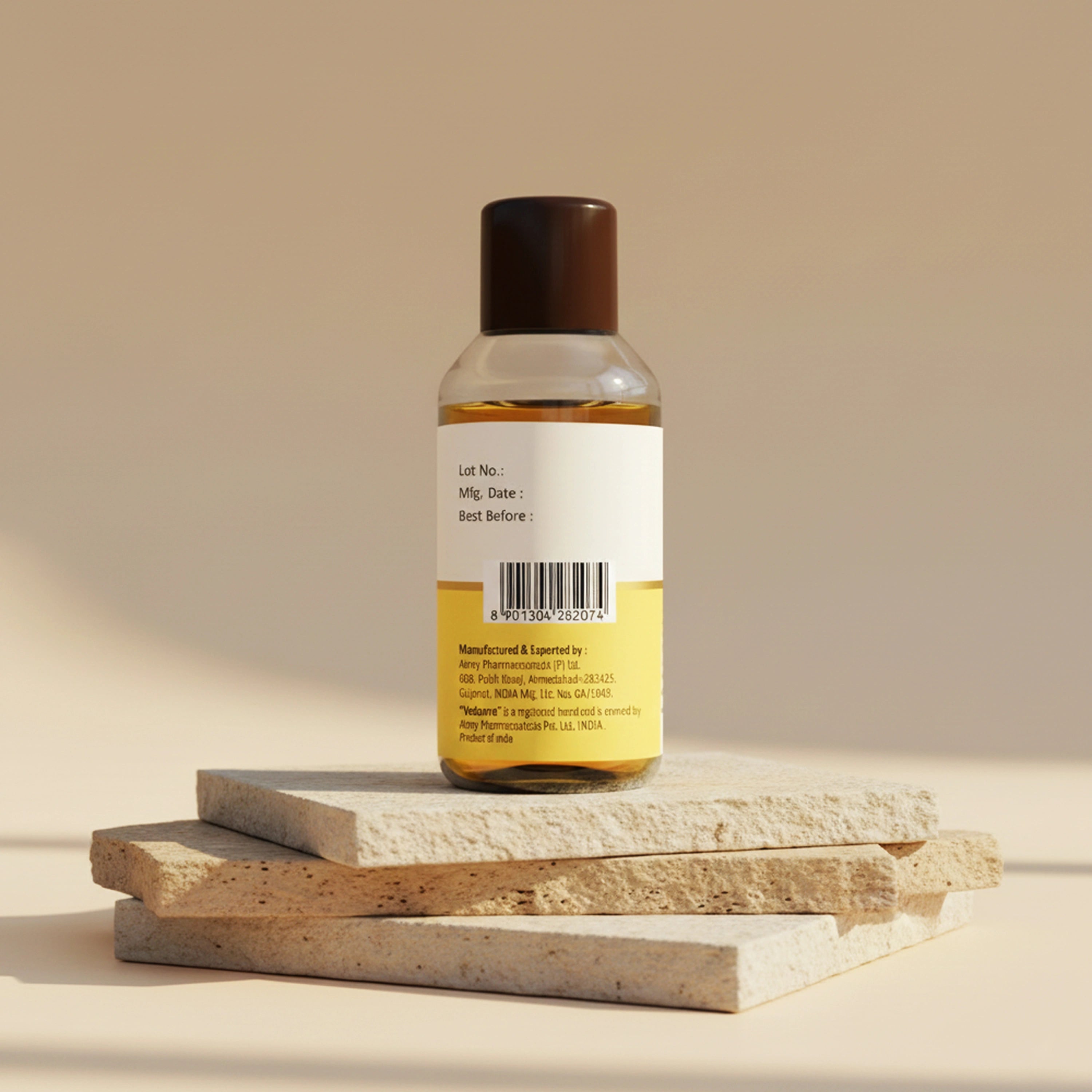 Vedaone Castor Oil (Ricinus Oil) 100 ml | Cold-Pressed Castor Seed Oil for Skin, Hair & Wellness Care