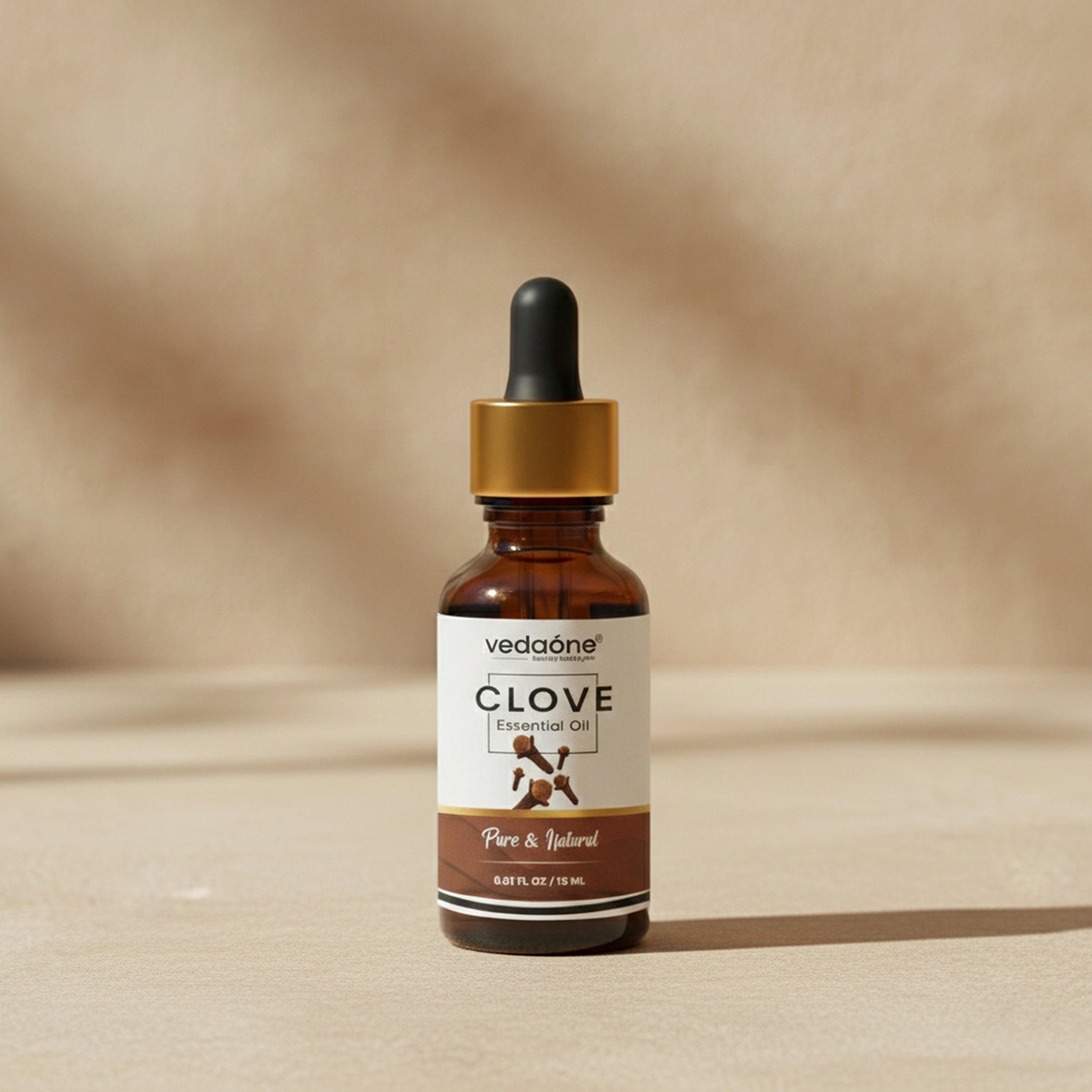 Vedaone Clove Essential Oil – 15 ml (Pure Clove Oil)