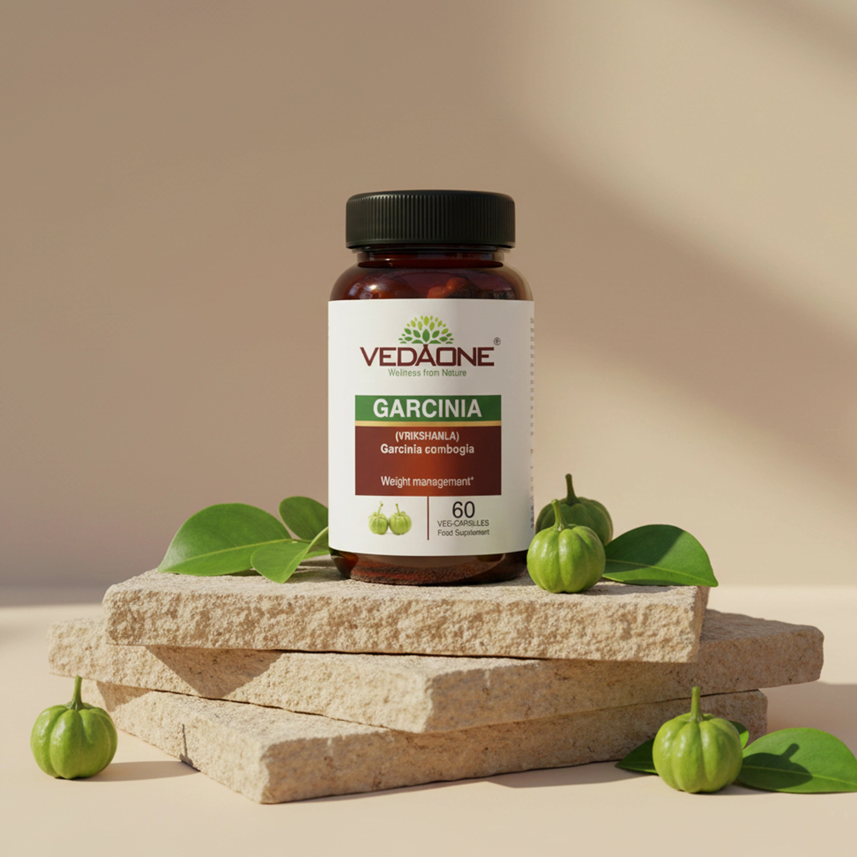 Vedaone Garcinia Capsules 60 Capsules | Garcinia cambogia for Metabolic Balance & Appetite Support