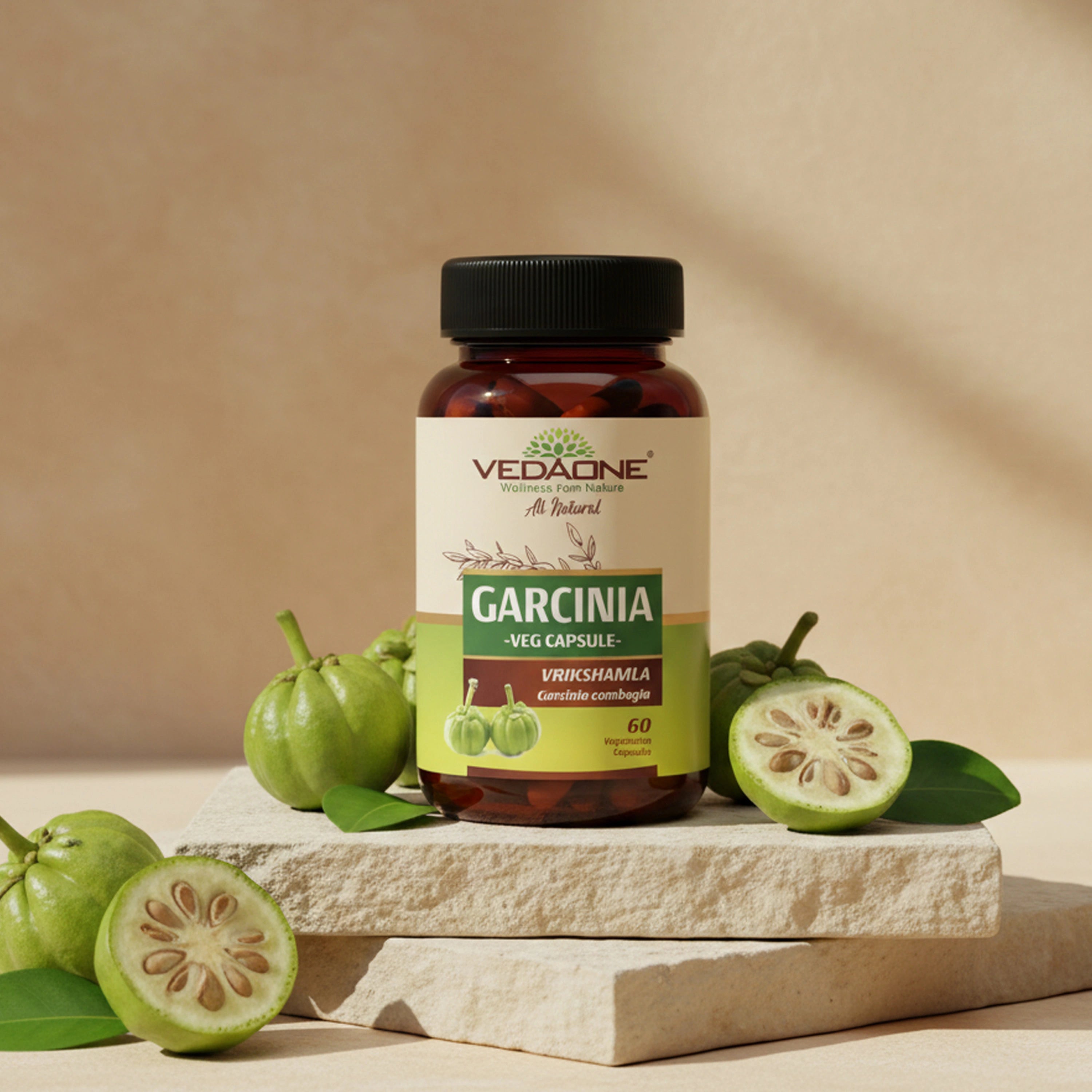 Vedaone Garcinia Capsules – 60 Capsules | Herbal Wellness & Lifestyle Balance Support