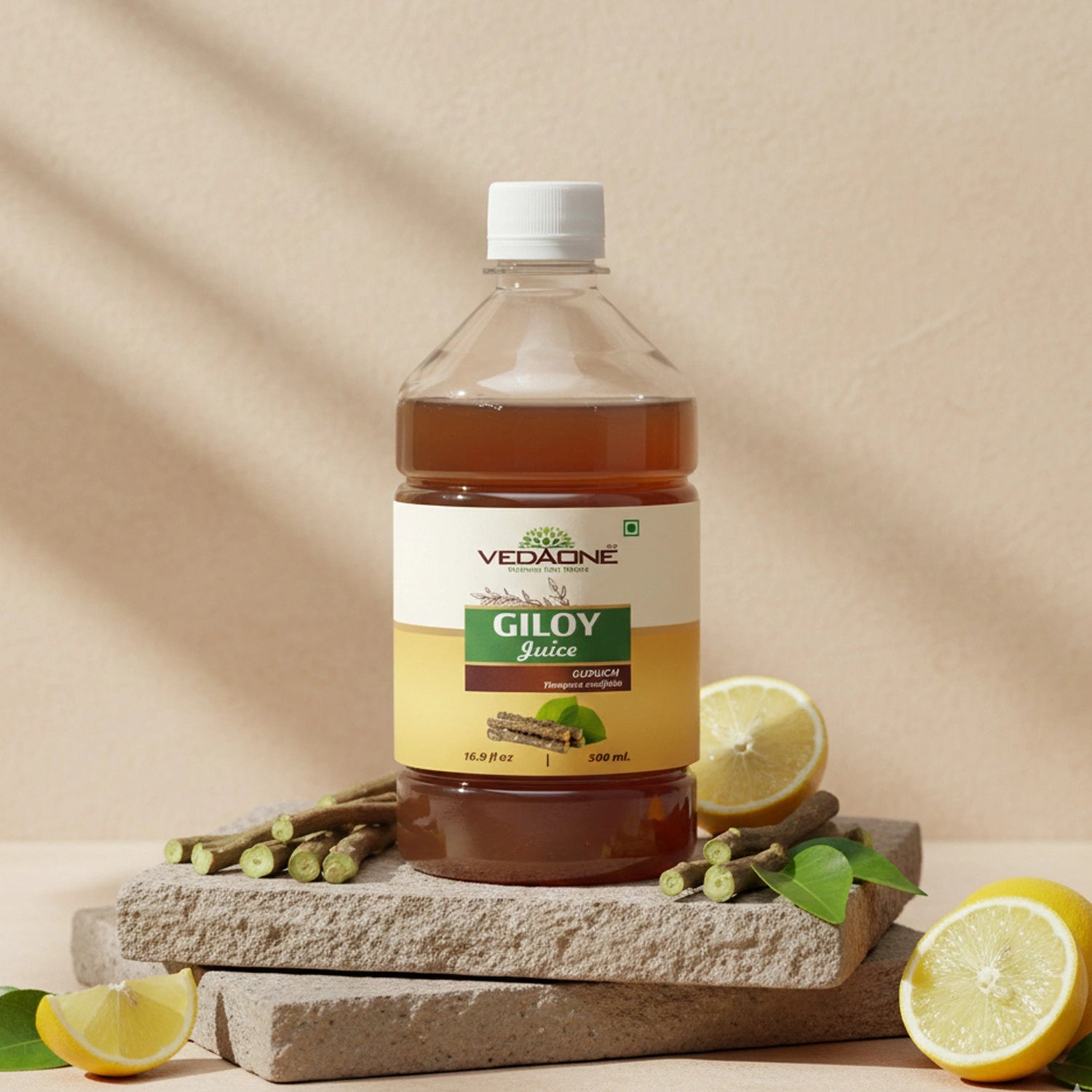 Vedaone Giloy Juice – 500 ml | Pure Herbal Juice with Giloy for Daily Wellness & Vitality