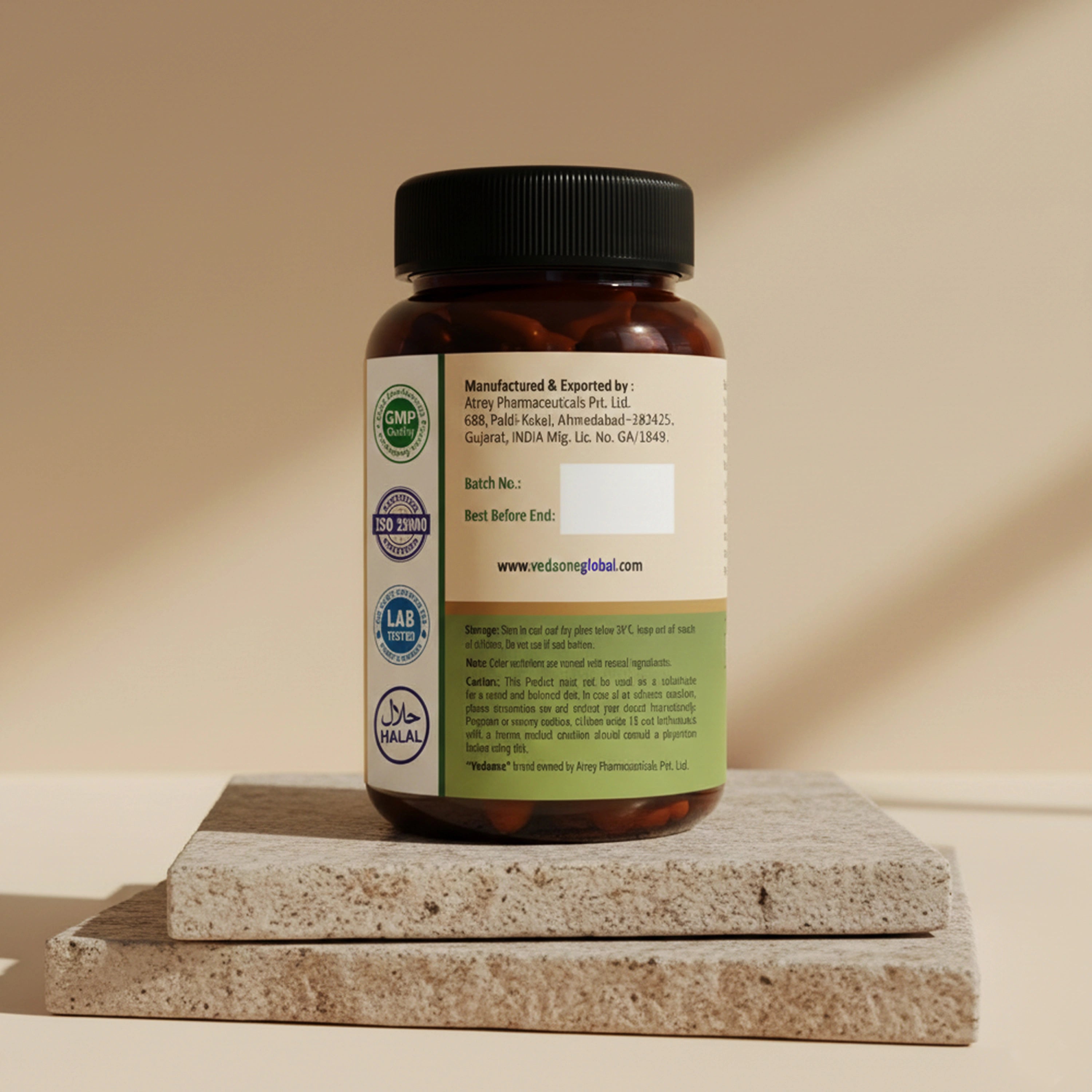 Vedaone Gokharu 60 Caplets | Herbal Support for Urinary Health, Vitality & Wellness