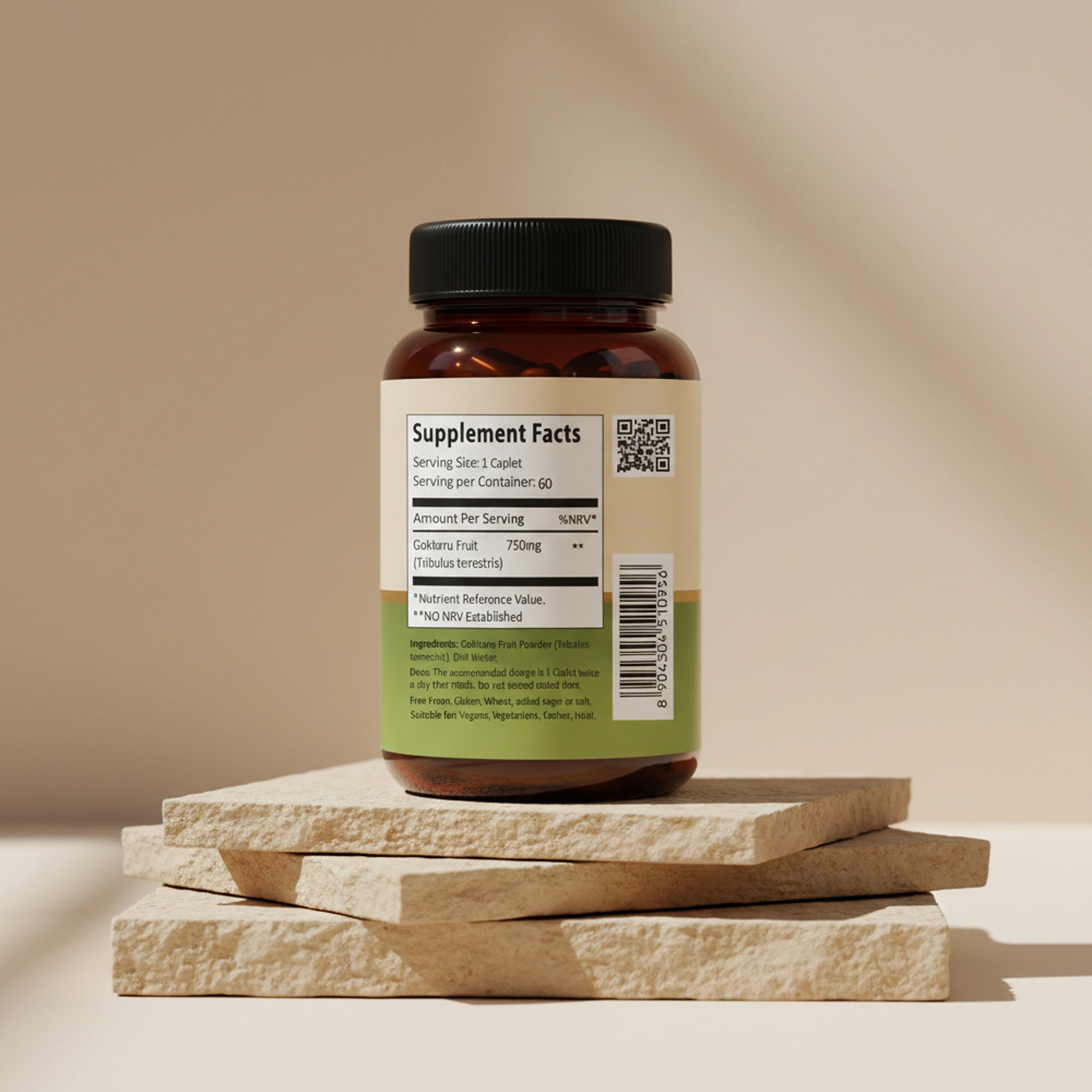 Vedaone Gokharu 60 Caplets | Herbal Support for Urinary Health, Vitality & Wellness