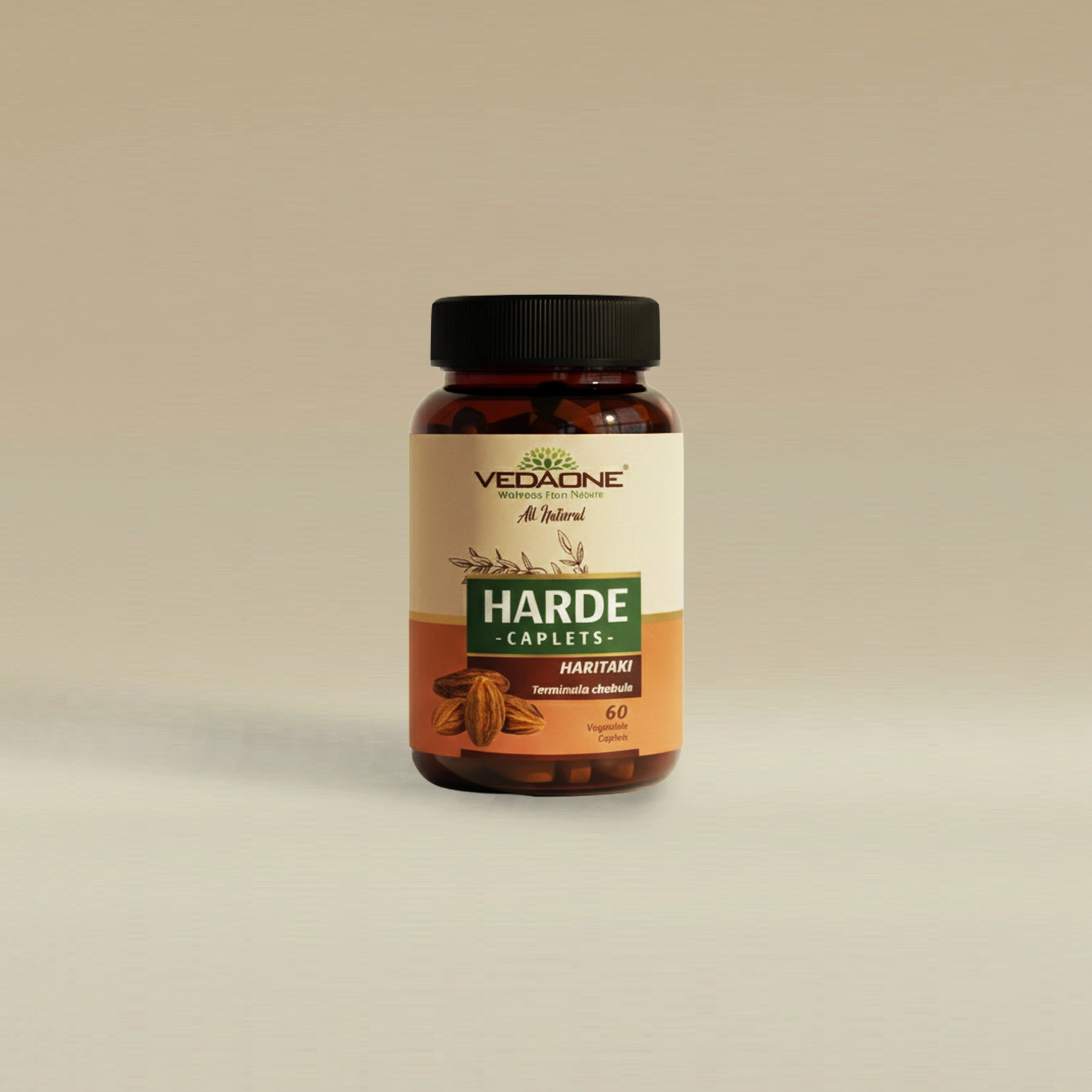 Vedaone Harde 60 Caplets | Herbal Digestive, Detox & Gut Wellness Support