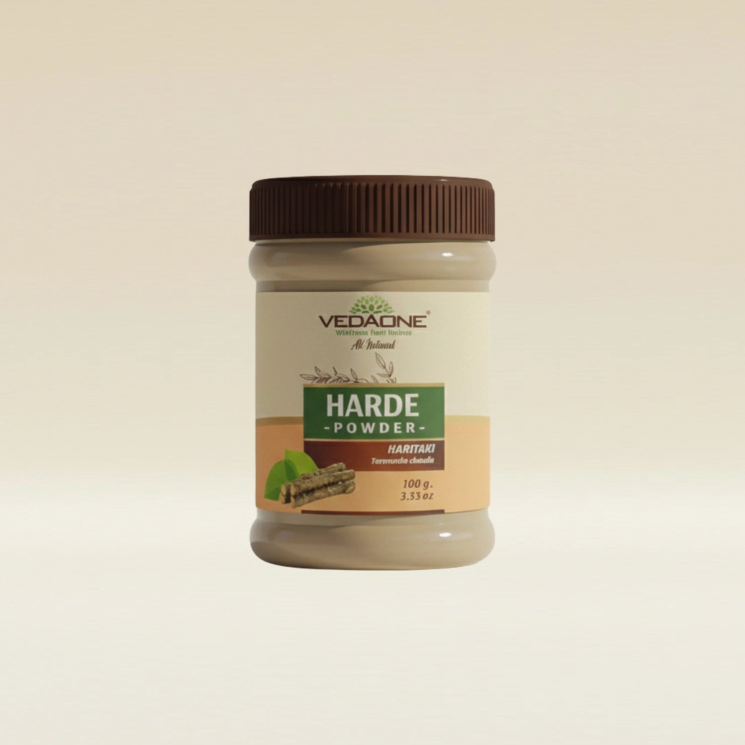 Vedaone Harde (Haritaki) Powder 100 g | Terminalia chebula | Ayurvedic Digestive & Wellness Herb