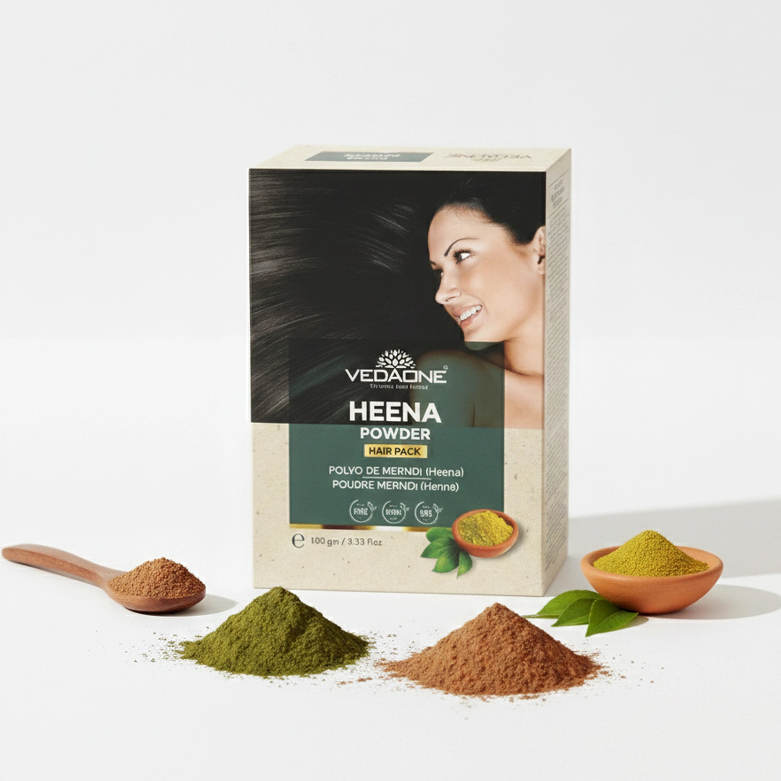 Vedaone Heena Powder Hair Pack – 100 g | Natural Conditioning & Hair Care Support