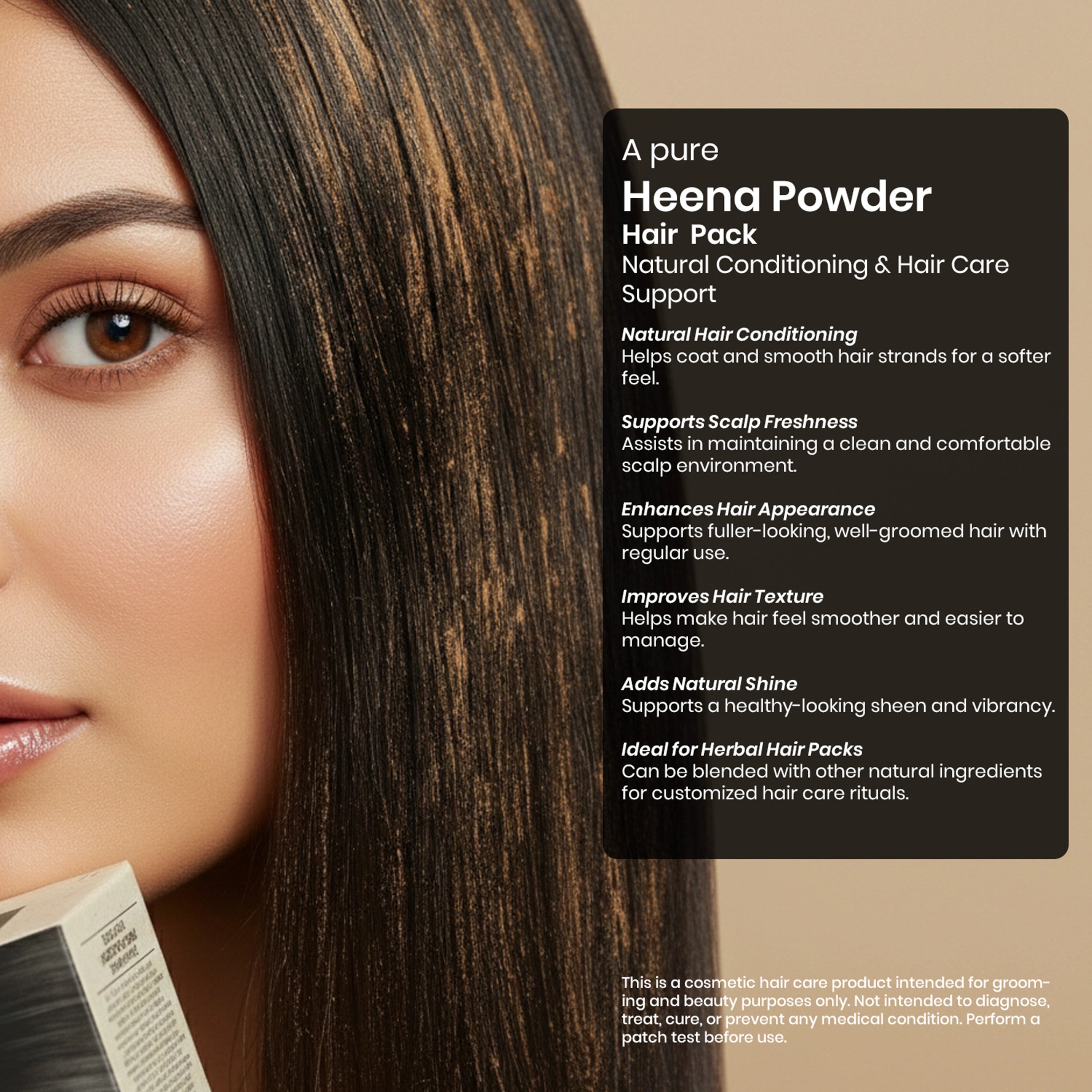 Vedaone Heena Powder Hair Pack – 100 g | Natural Conditioning & Hair Care Support