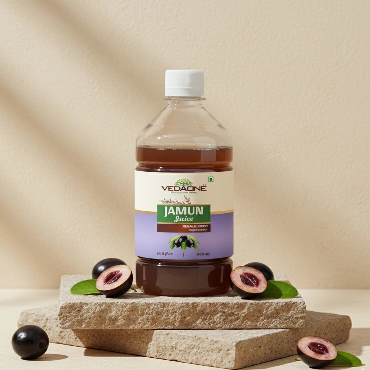 Vedaone Jamun Juice – 500 ml Herbal Juice with Jamun for Daily Wellness Support