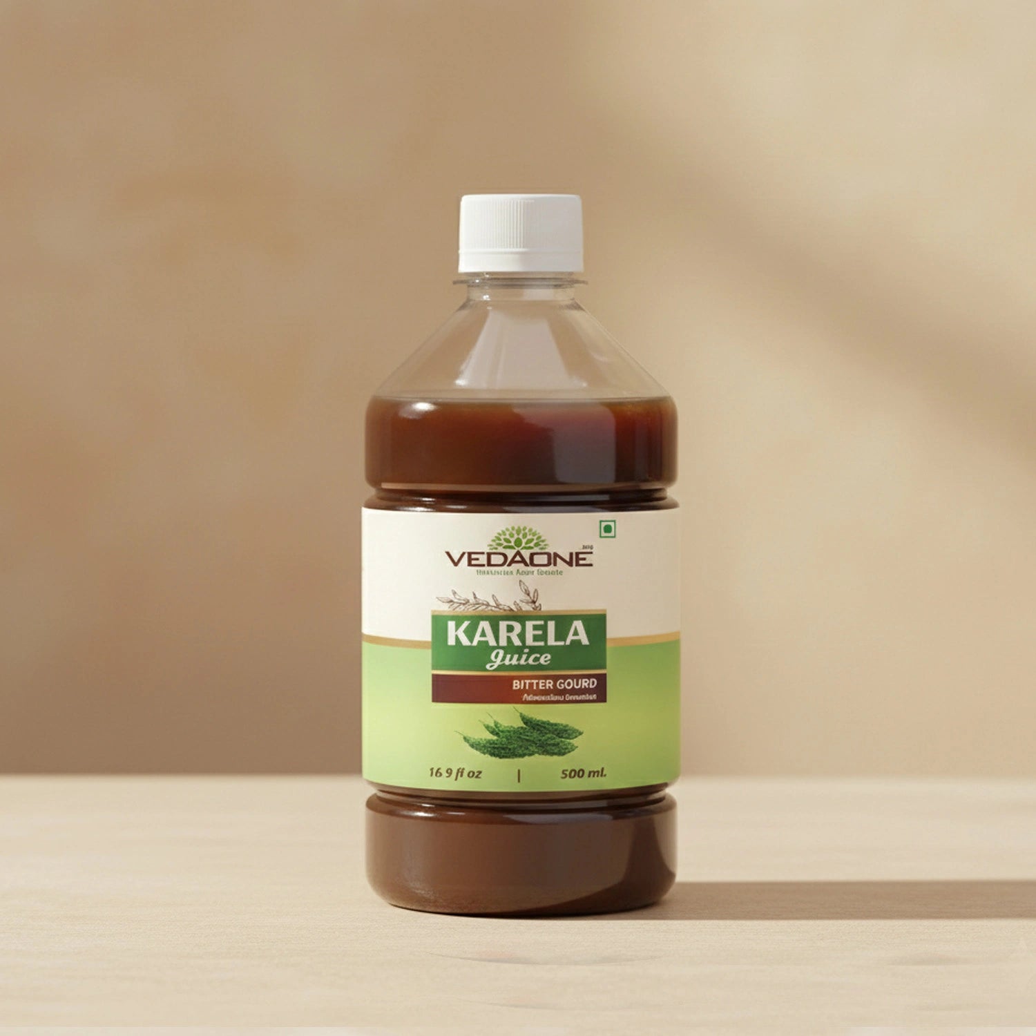Vedaone Karela Juice – 500 ml  | Herbal Vegetable Juice with Karela for Daily Wellness Support