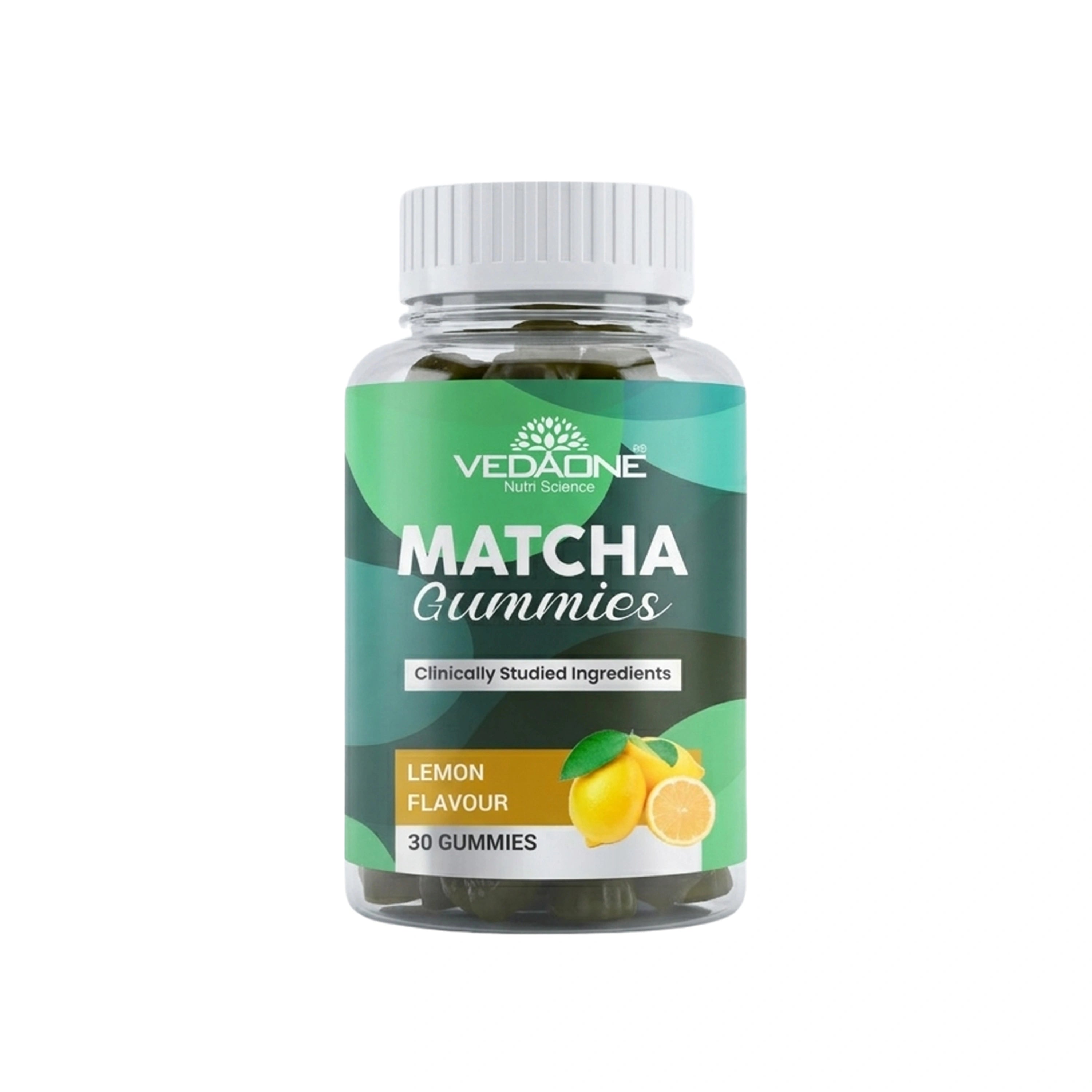 Vedaone Matcha Gummies – 30 Gummies | Energy, Metabolism & Antioxidant Support