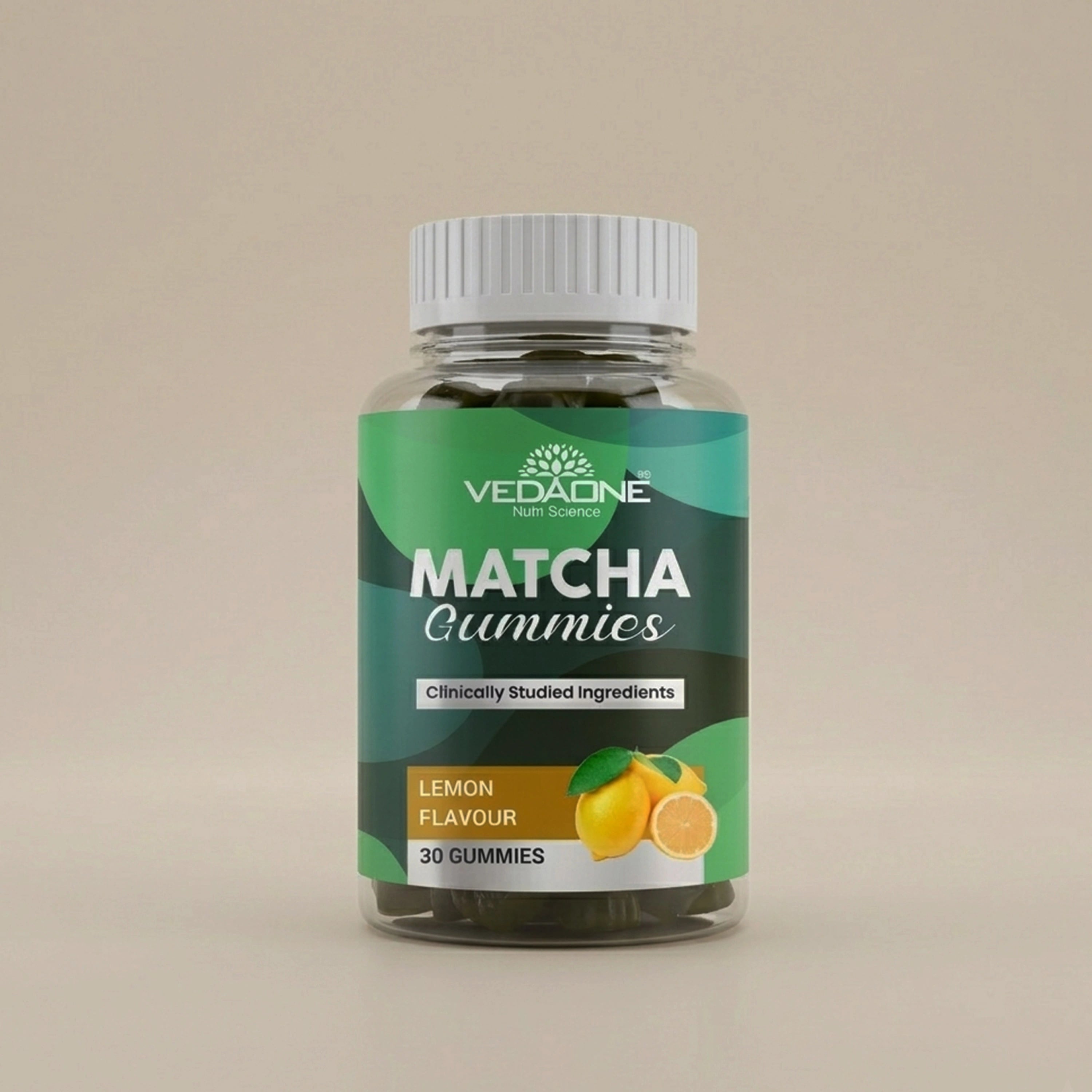 Vedaone Matcha Gummies – 30 Gummies | Energy, Metabolism & Antioxidant Support