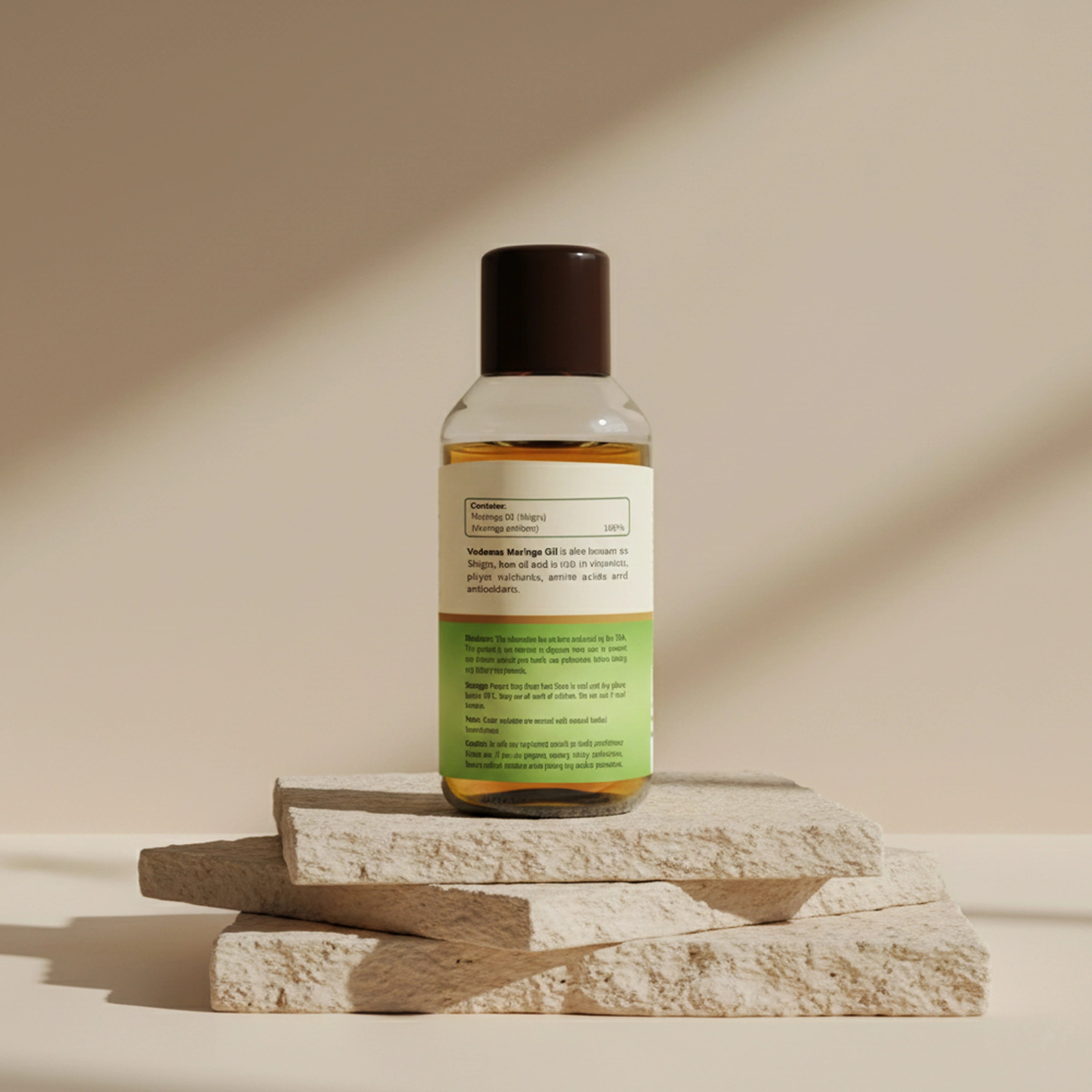 Vedaone Moringa Oil 100 ml | Cold-Pressed Moringa Oleifera Oil for Skin, Hair & Daily Wellness