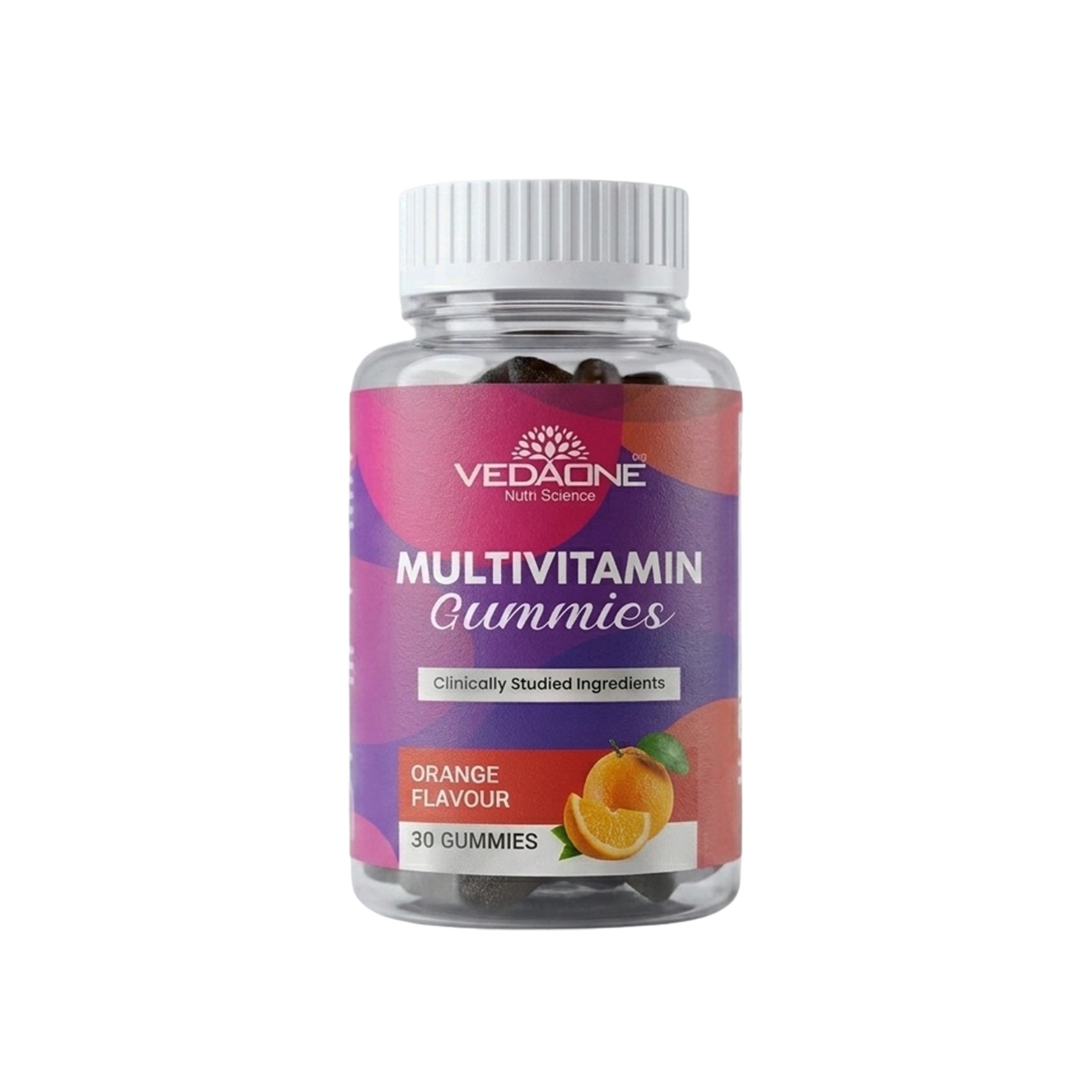 Vedaone Multivitamin Gummies – 30 Gummies | Complete Daily Nutrition, Immunity & Energy Support