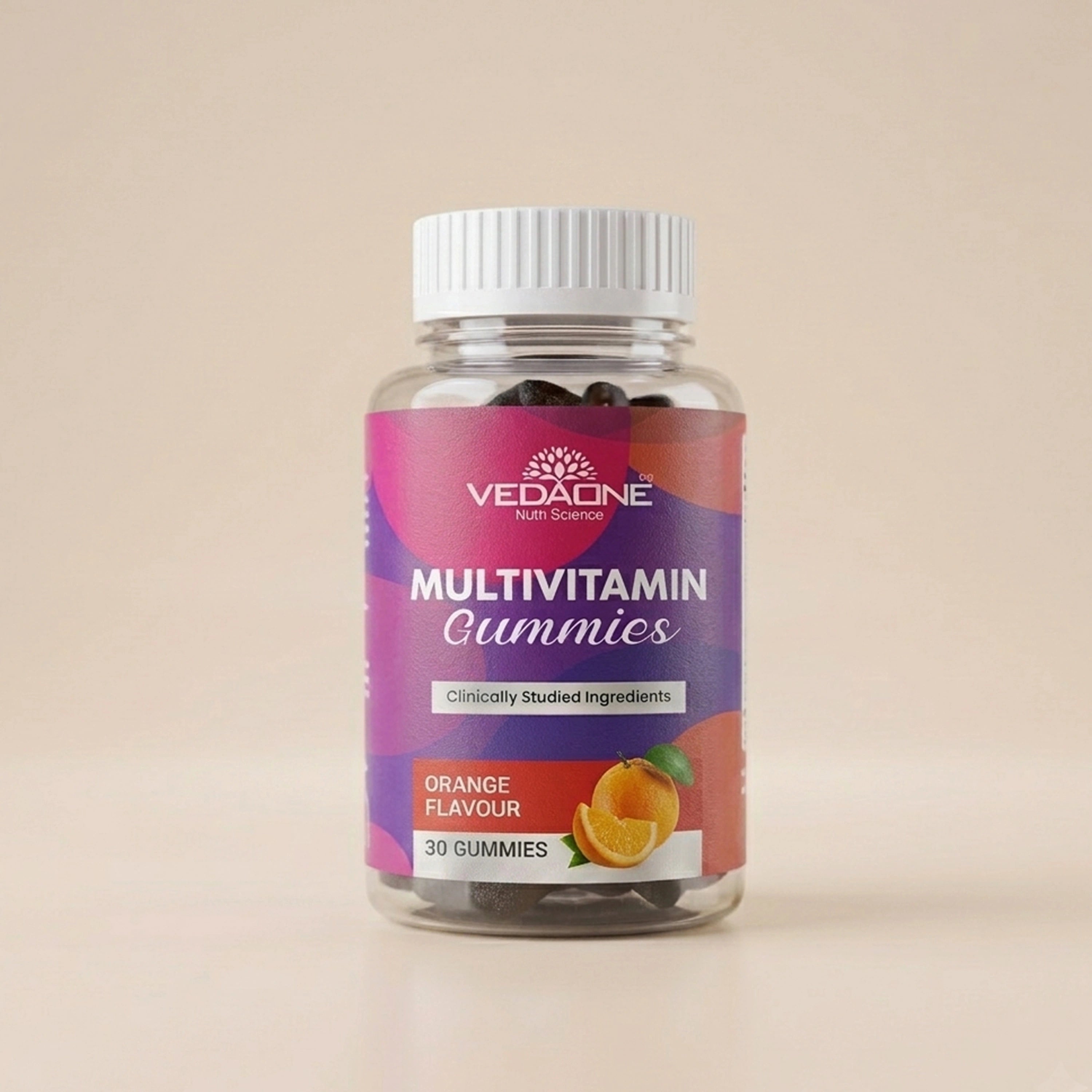 Vedaone Multivitamin Gummies – 30 Gummies | Complete Daily Nutrition, Immunity & Energy Support