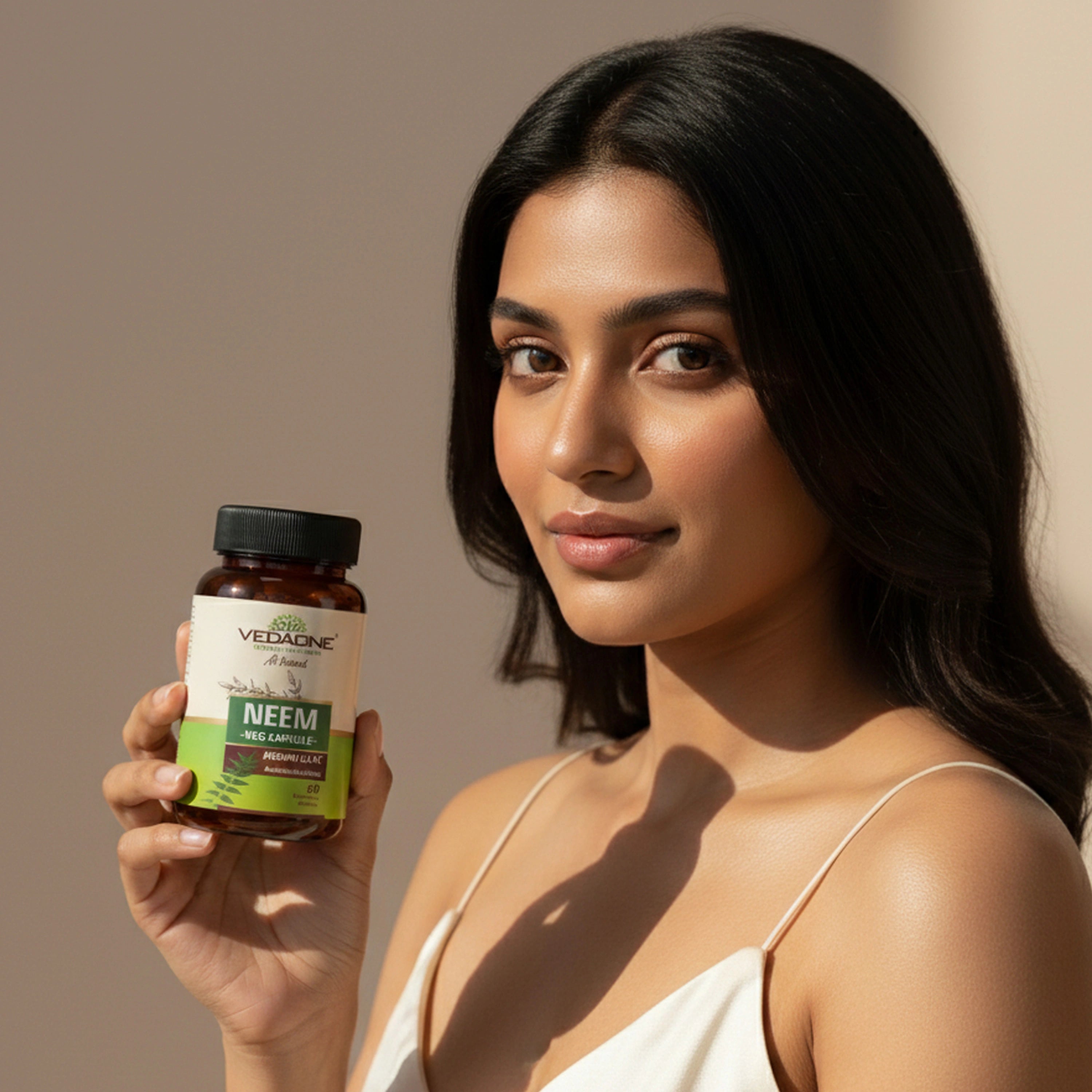 Vedaone Neem Capsules 60 Capsules – Herbal Neem Supplement for Daily Detox & Wellness Support