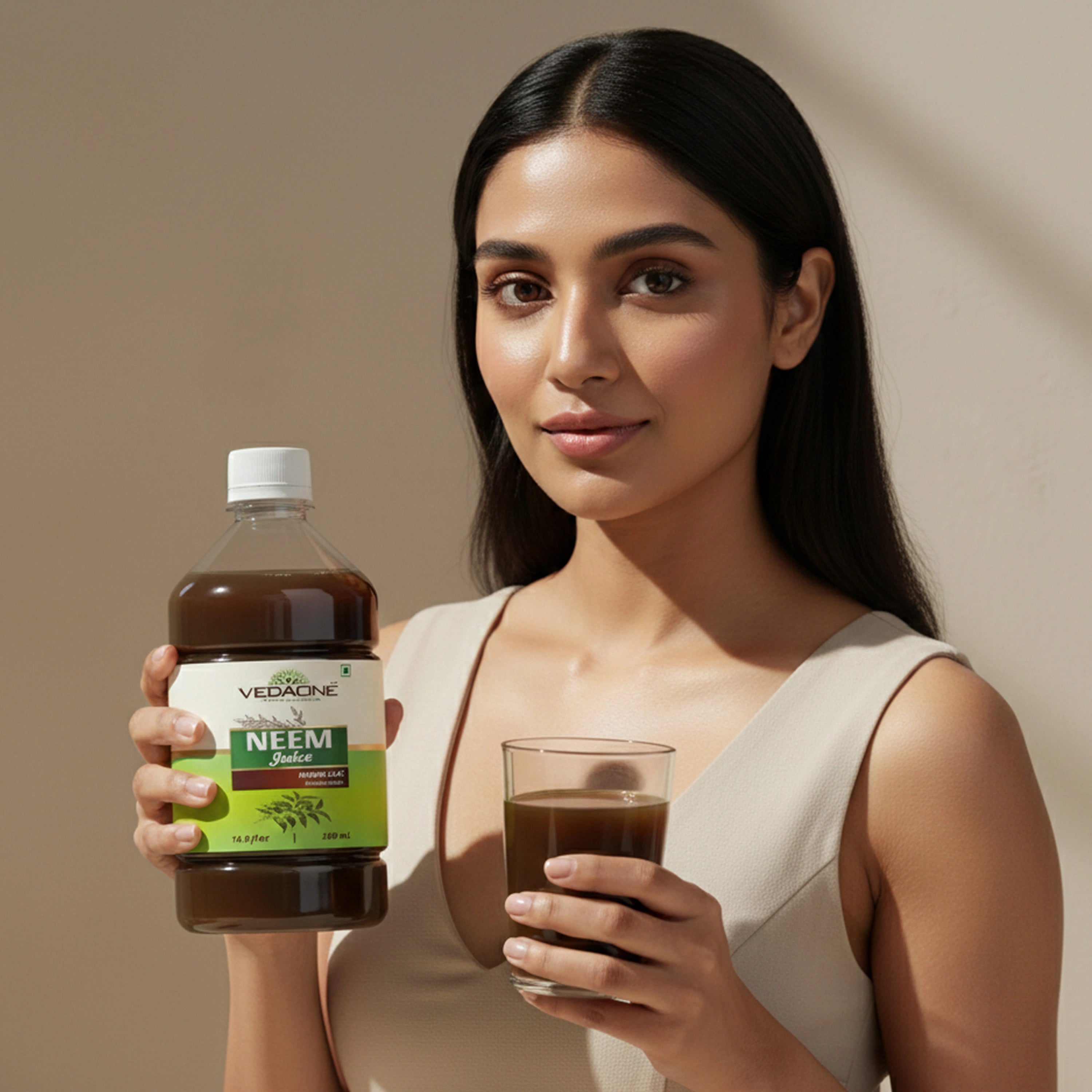 Vedaone Neem Juice 500ml | Pure Neem Wellness Juice for Daily Detox & Inner Balance