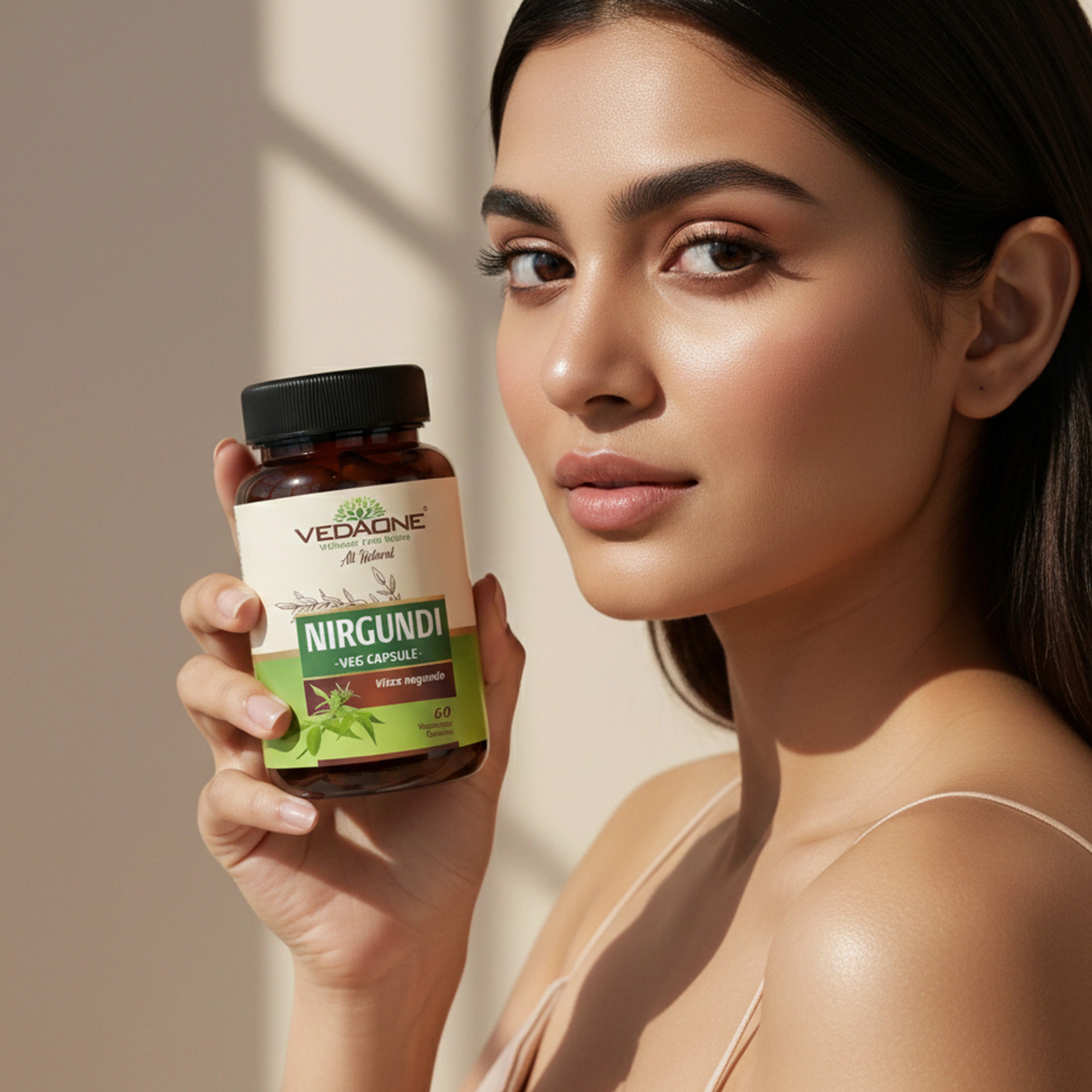 Vedaone Nirgundi Capsules 60 Capsules – Herbal Nirgundi Supplement for Daily Comfort & Wellness Support