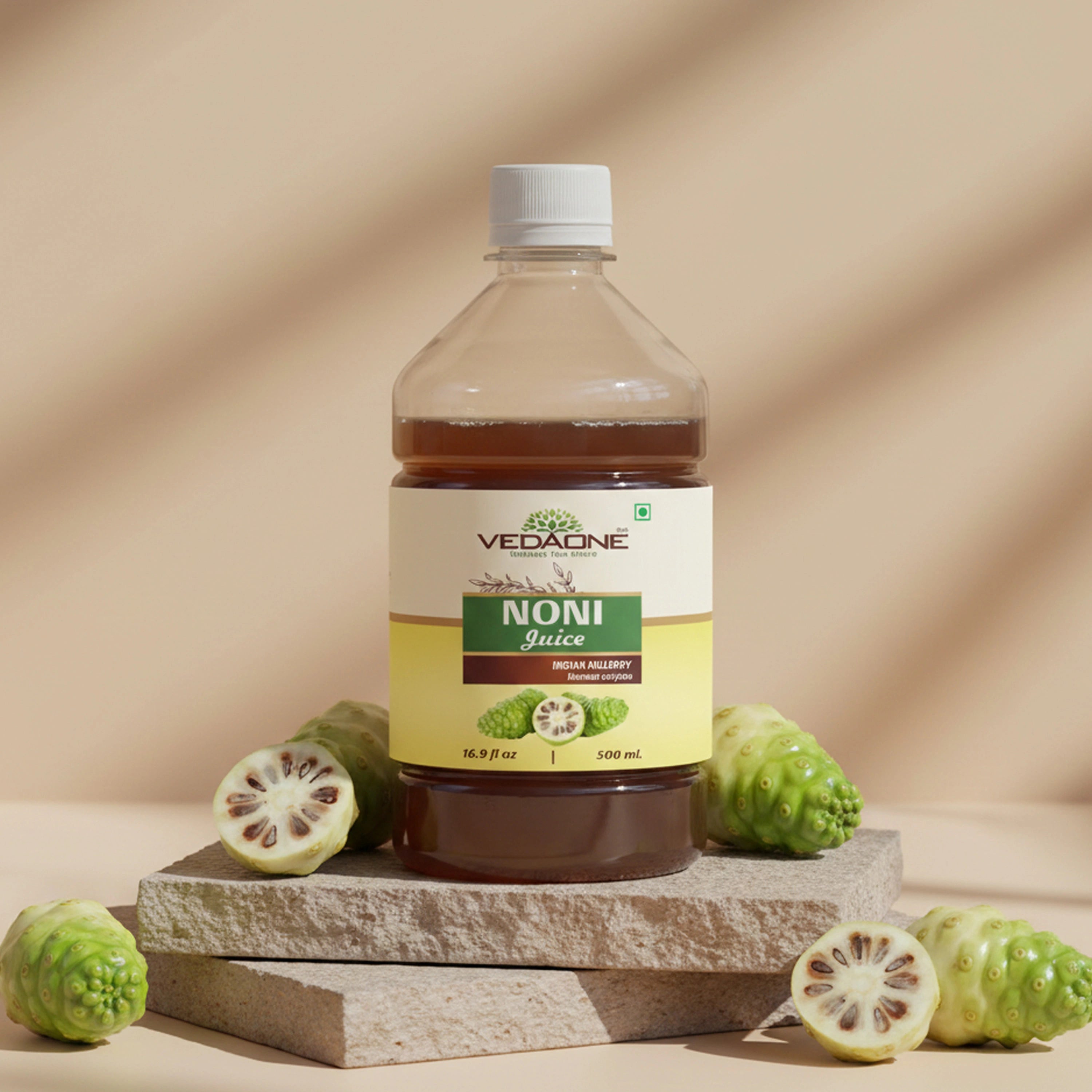 Vedaone Noni Juice 500ml | Herbal Wellness Blend with Noni, Grapes & Garcinia