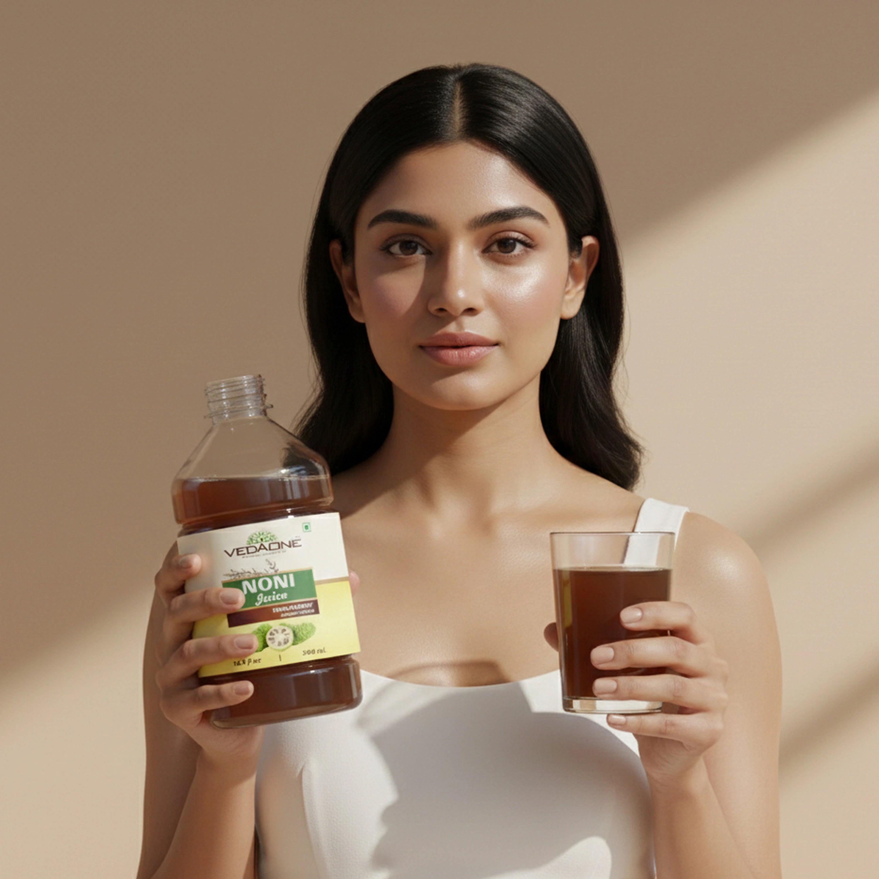 Vedaone Noni Juice 500ml | Herbal Wellness Blend with Noni, Grapes & Garcinia