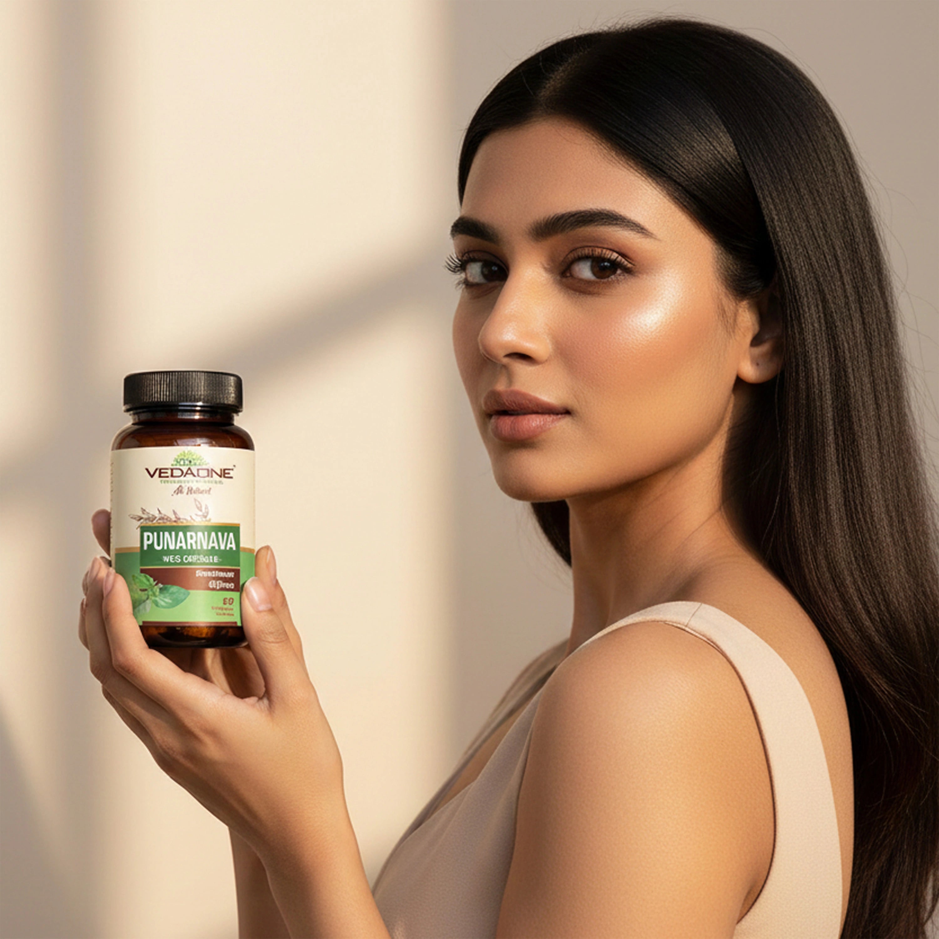 Vedaone Punarnava Capsules 60 Capsules – Herbal Punarnava Supplement for Daily Wellness & Natural Balance