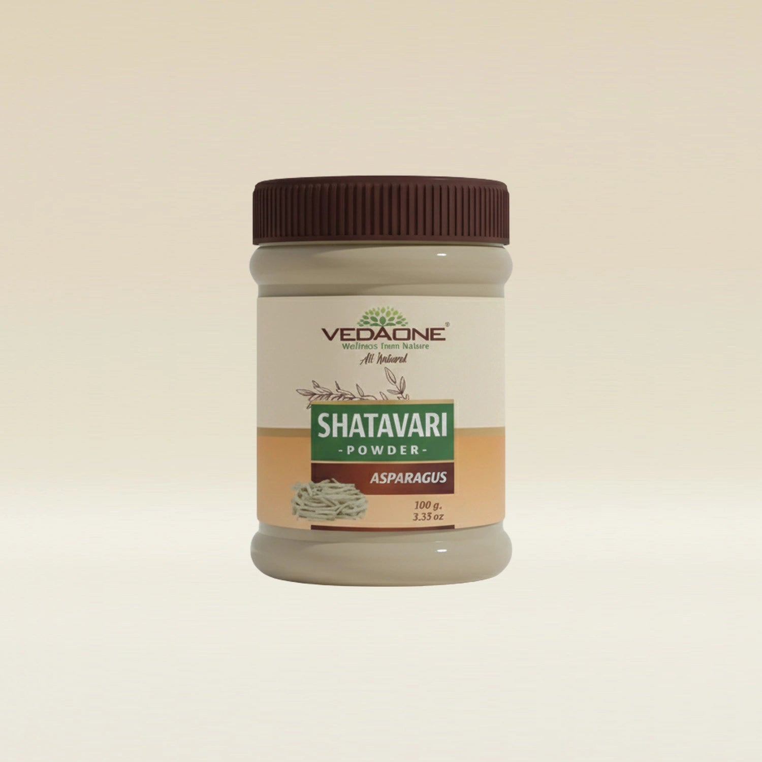 Vedaone Shatavari Powder 100 g | Pure Asparagus racemosus Root | Women’s Wellness & Vitality Support