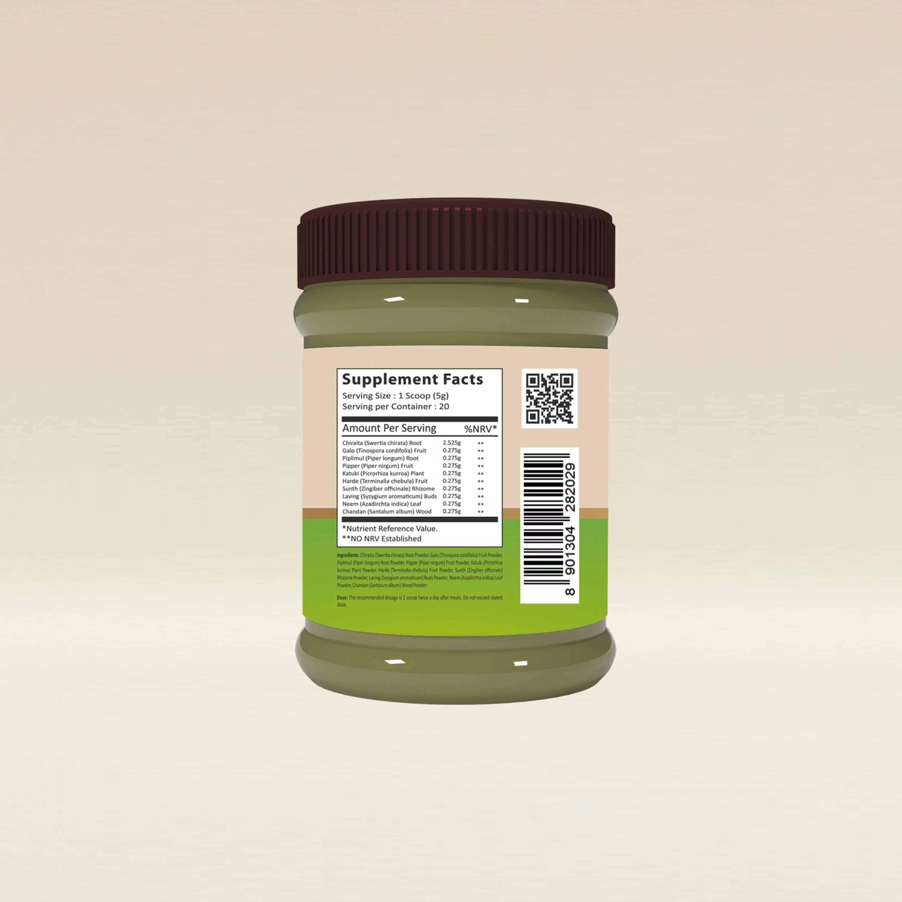 Vedaone Sudarshan Powder 100 g | Traditional Ayurvedic Herbal Blend for Immune, Digestive & Metabolic Support