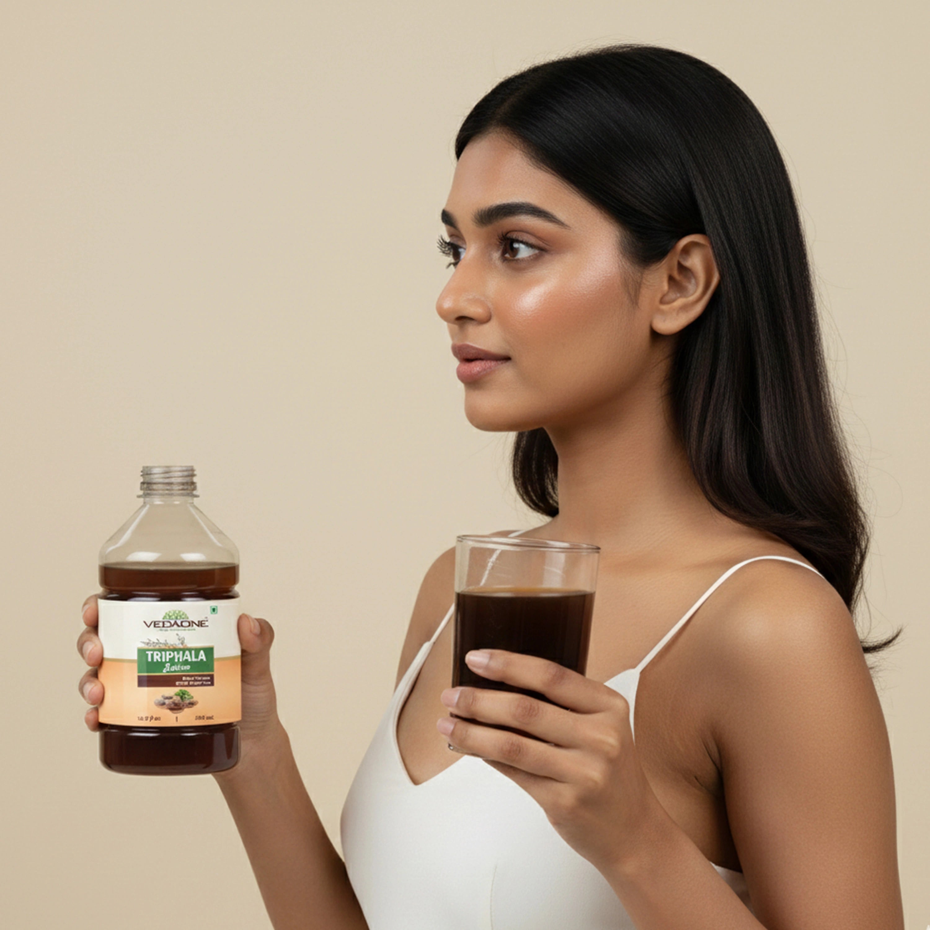 Vedaone Triphala Juice 500ml | Traditional Herbal Wellness Blend with Haritaki, Bibhitaki & Amla