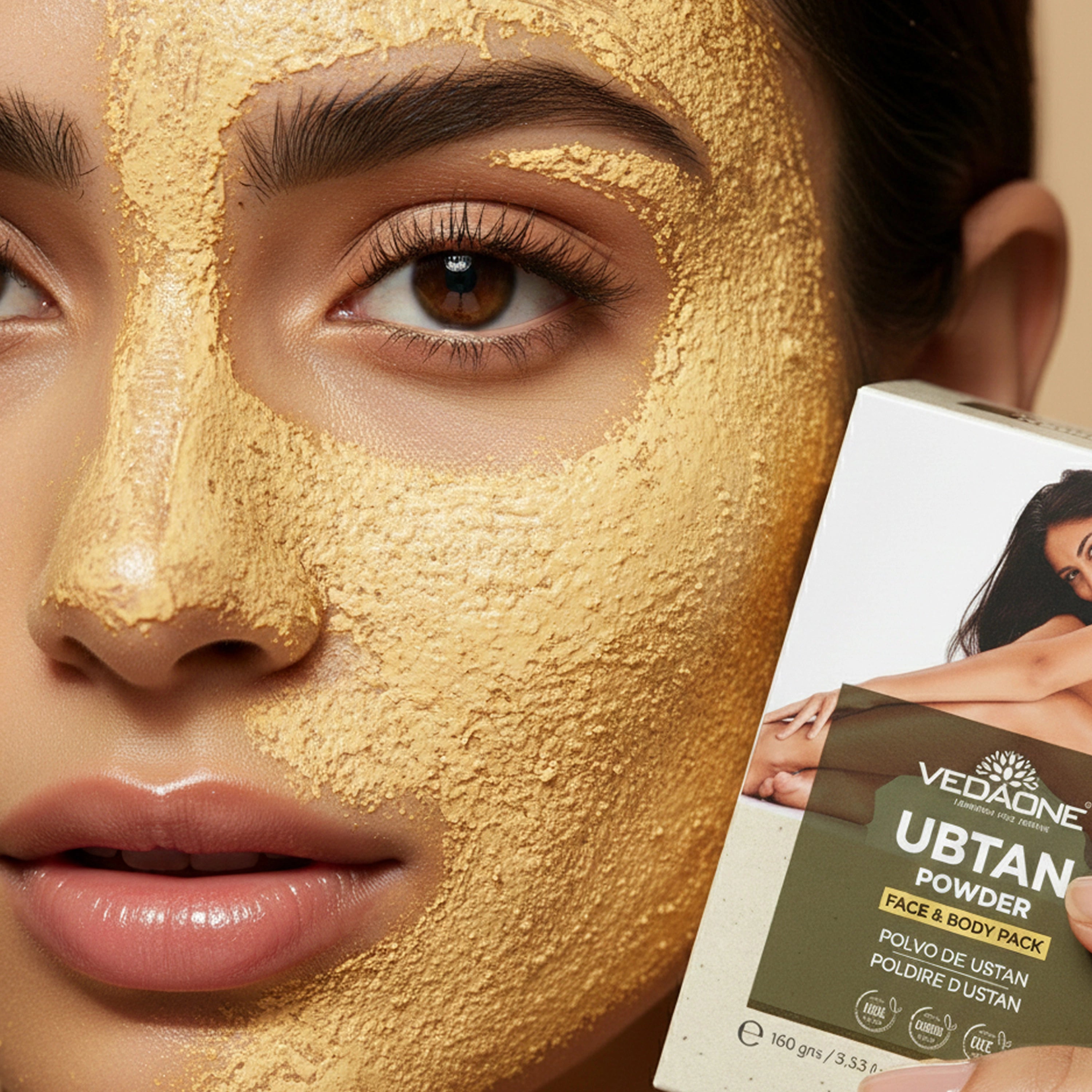 Vedaone Ubtan Powder Face & Body Pack – 100 g | Traditional Glow & Skin Cleansing Care